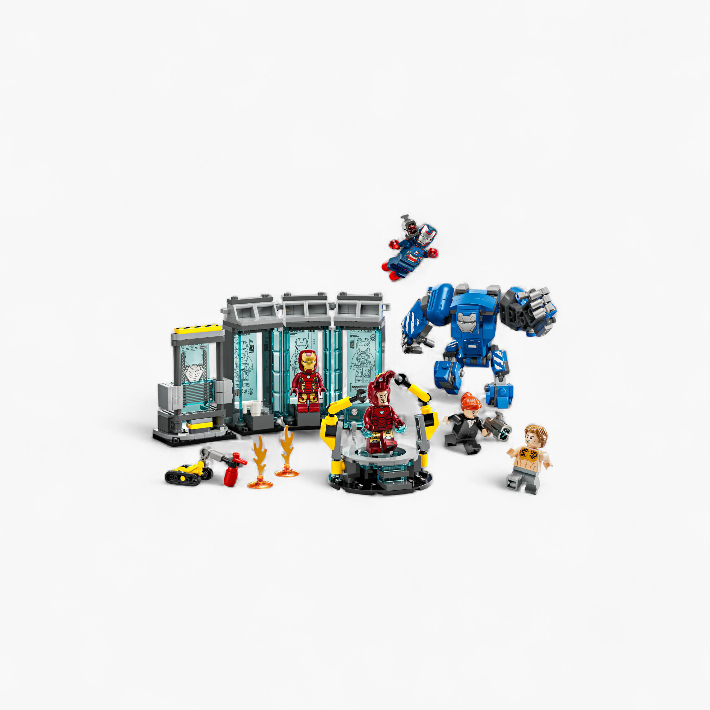 LEGO® ǀ Marvel Iron Man’s Laboratory: Hall of Armour with Minifigures 76315-toys-buildingblocks-blocks-image-2