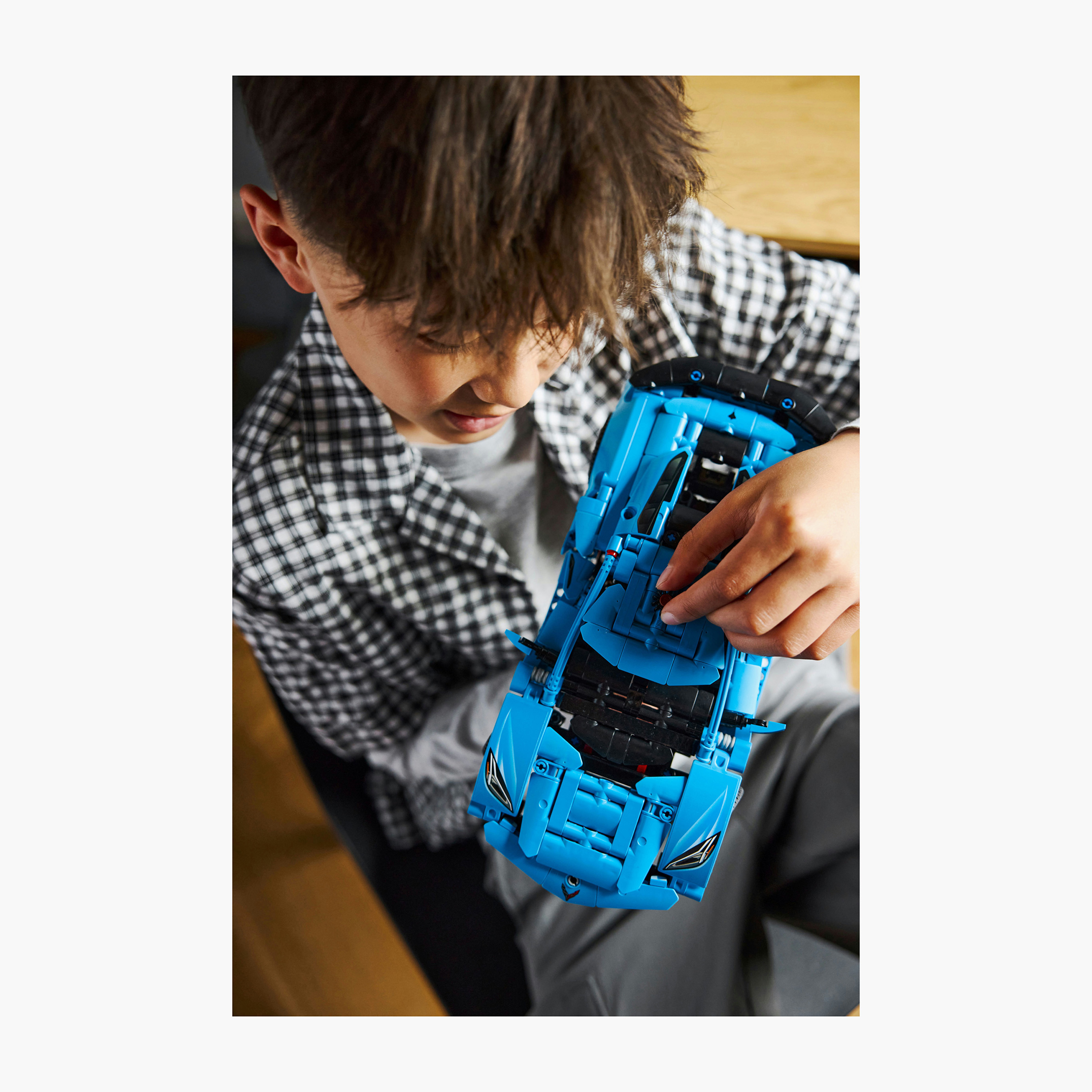 LEGO® Technic Chevrolet Corvette Stingray Blue Car Model Kit 42217-toys-buildingblocks-blocks-image-9