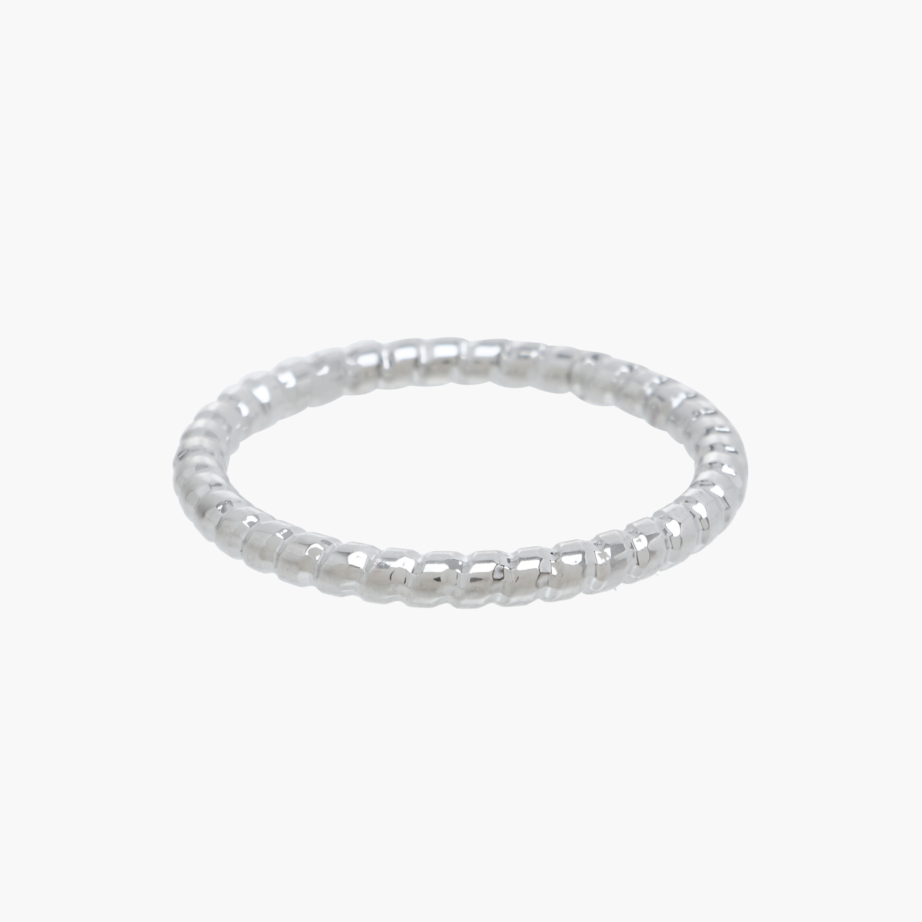 Stackable Silver Tone Metal Ring - Set of 8-women-watchesandjewellery-jewellery-rings-image-6