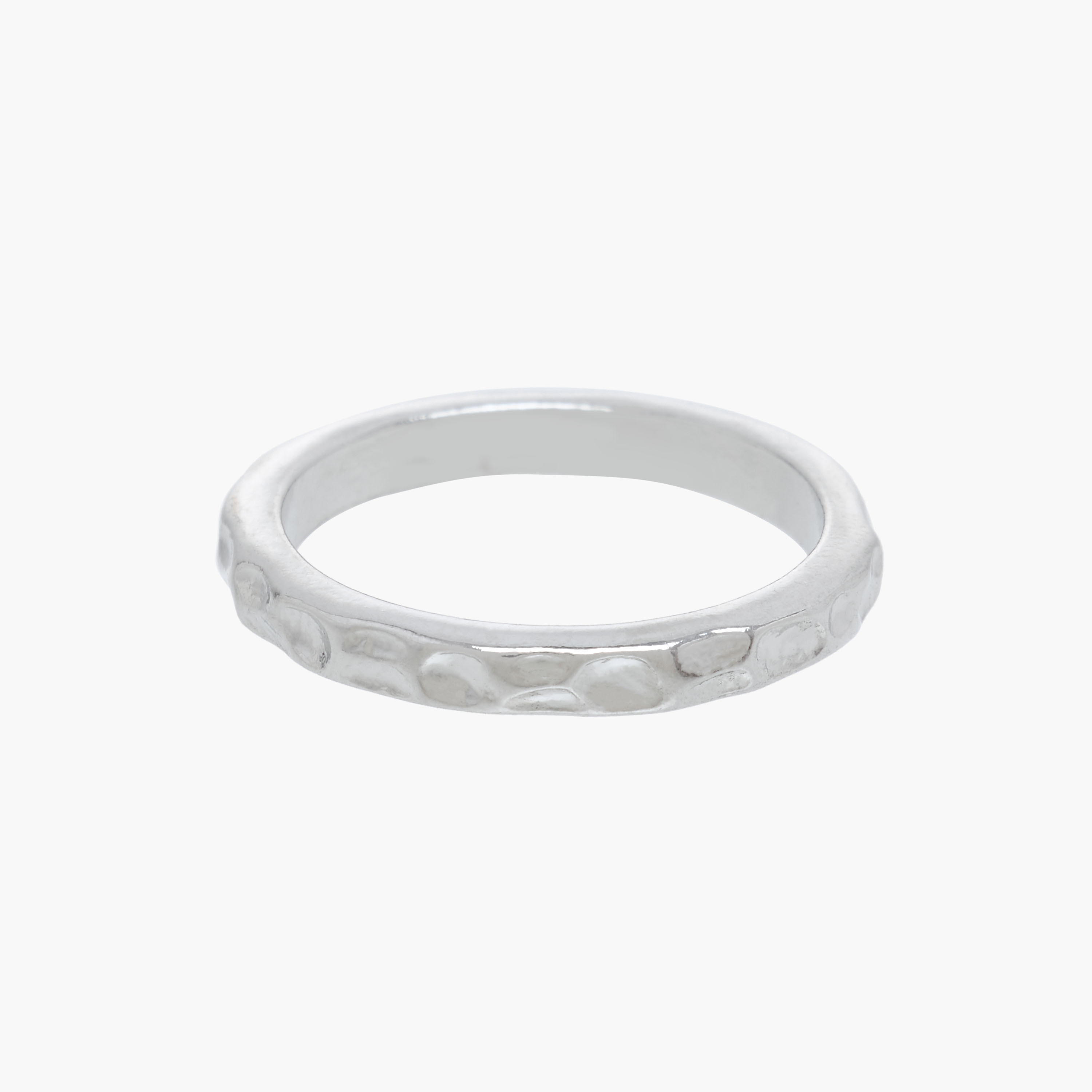 Stackable Silver Tone Metal Ring - Set of 8-women-watchesandjewellery-jewellery-rings-image-8