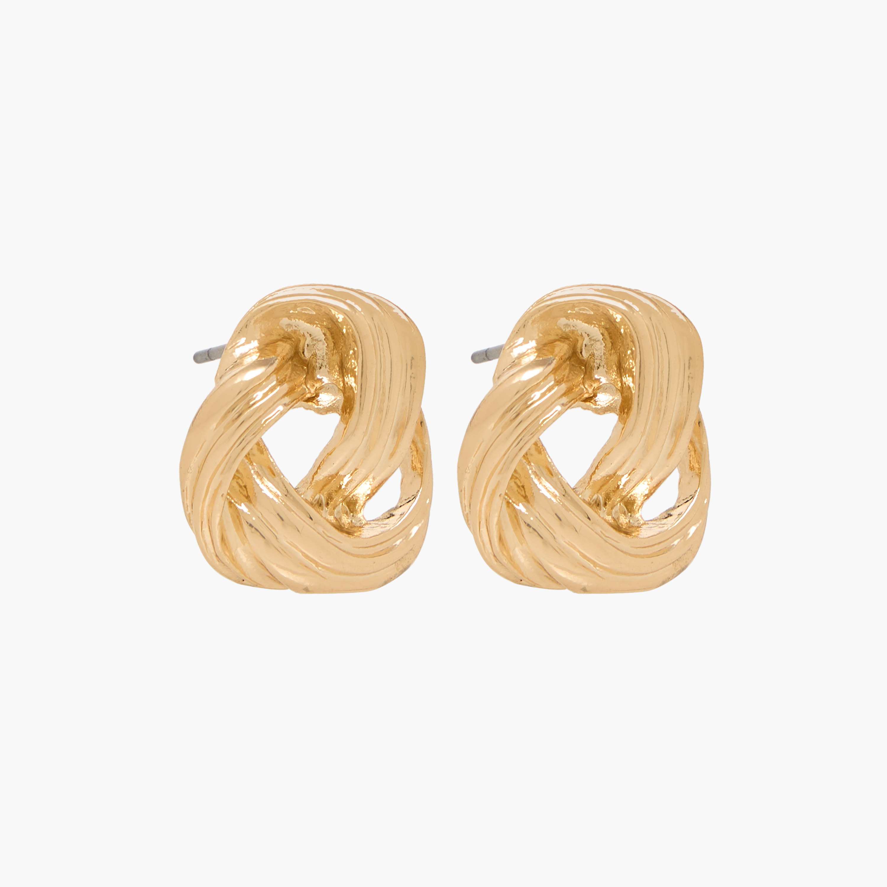 Pack of 2 Metal Embellished Stud Earrings with Pushback Closure-women-watchesandjewellery-jewellery-earrings-image-3