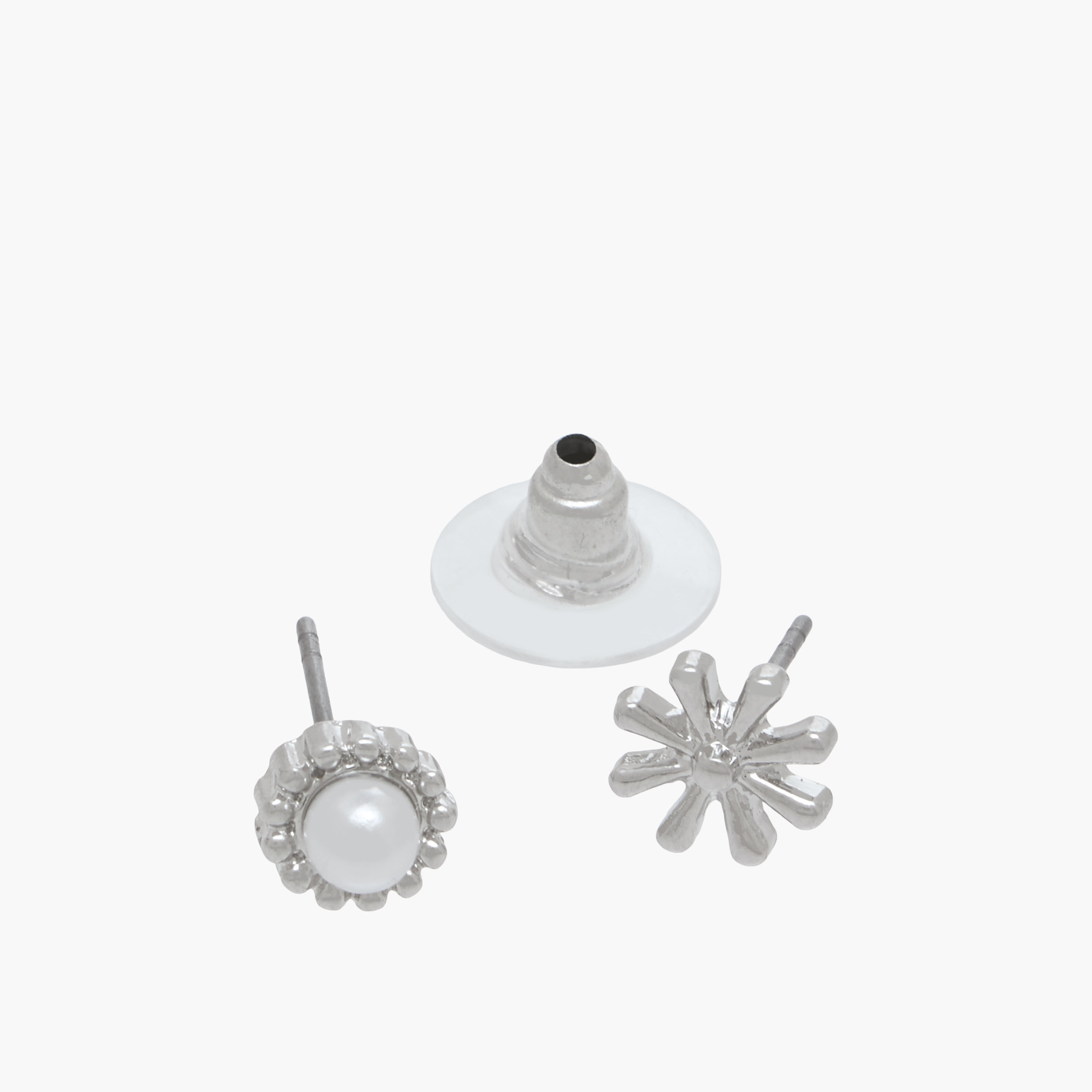 Pack of 12 Assorted Stud Earrings with Pushback Closure-women-watchesandjewellery-jewellery-earrings-image-4