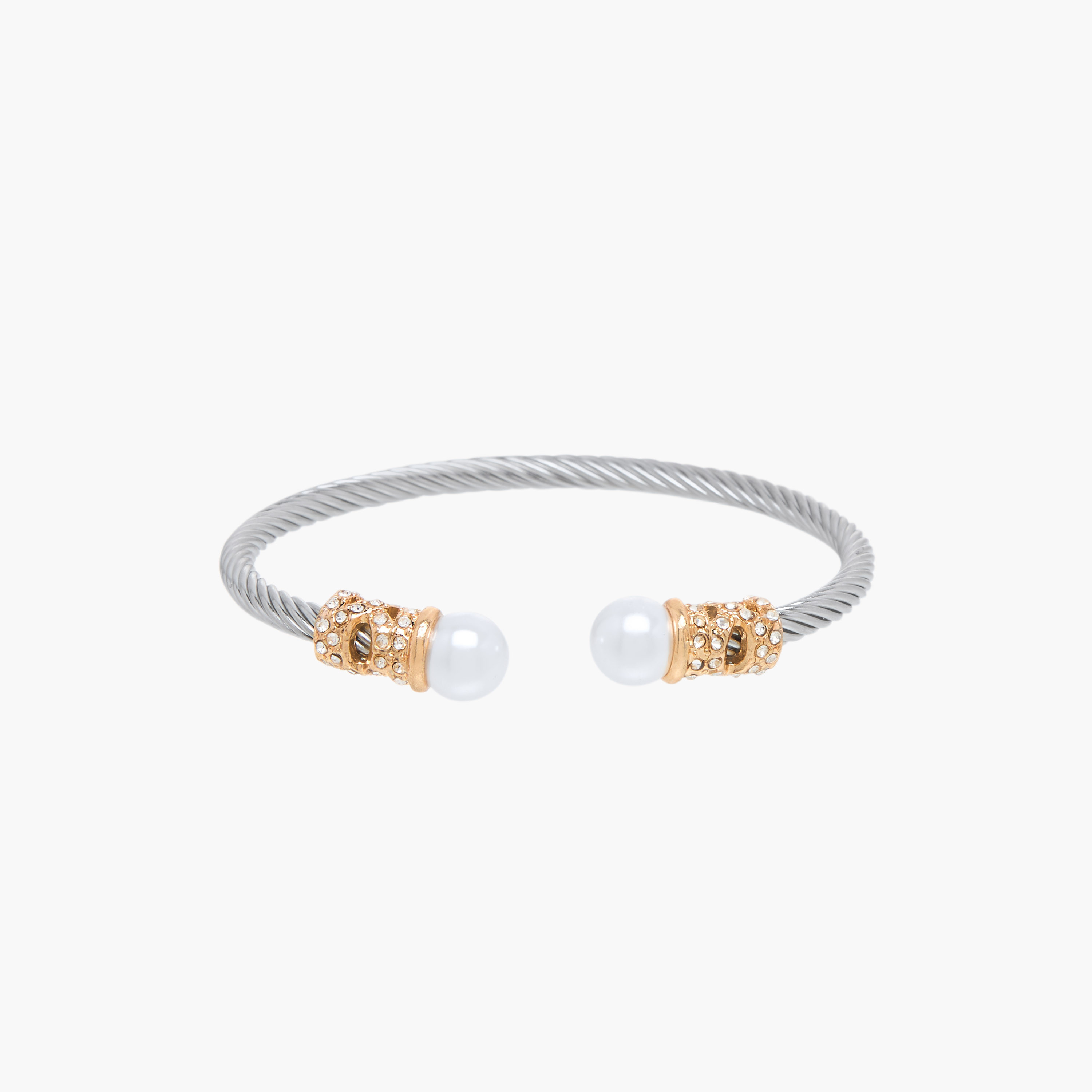 سوار معدني مزيّن-women-watchesandjewellery-jewellery-banglesandbracelets-image-1