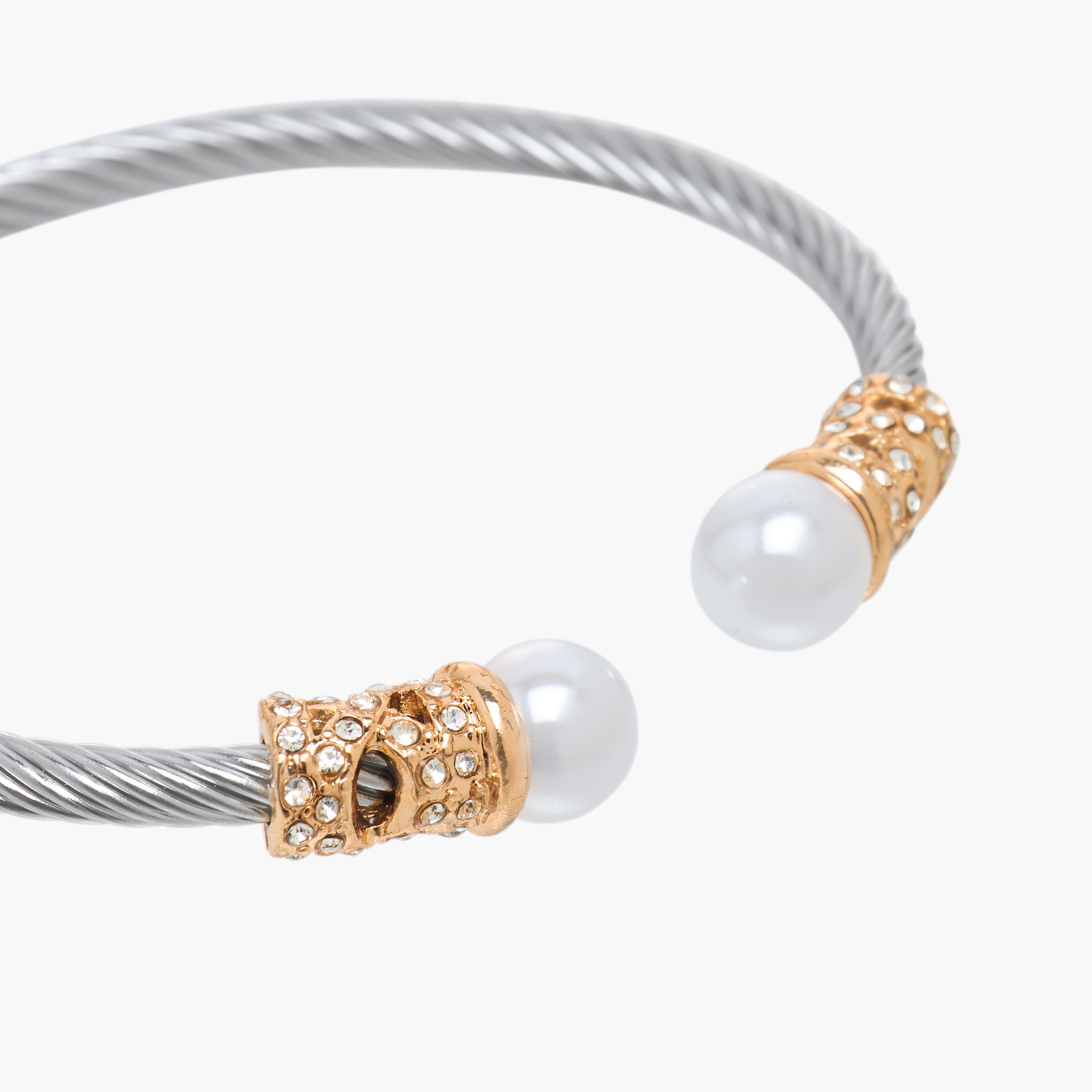 سوار معدني مزيّن-women-watchesandjewellery-jewellery-banglesandbracelets-image-3