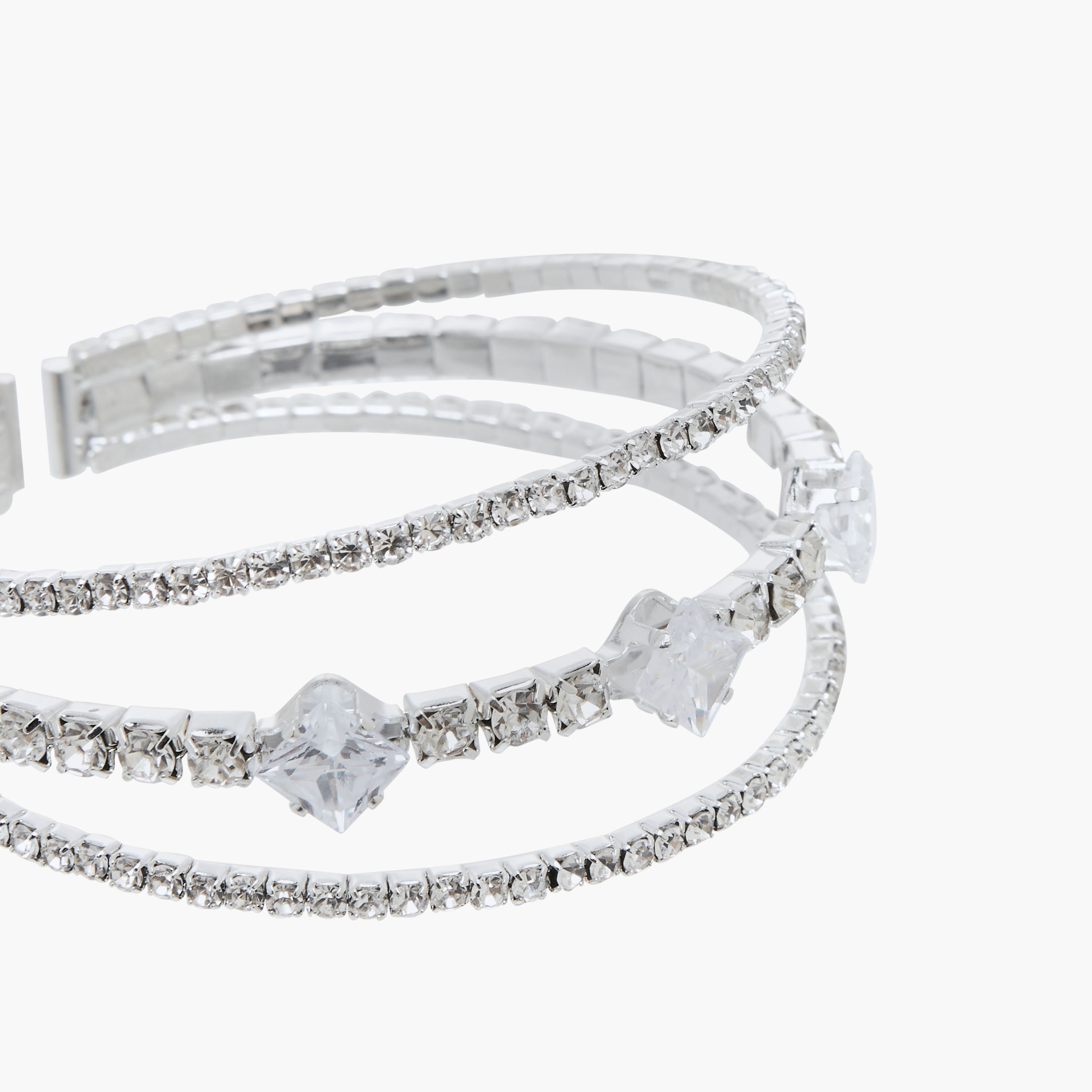 Embellished Metal Cuff Bracelet-women-watchesandjewellery-jewellery-banglesandbracelets-image-3