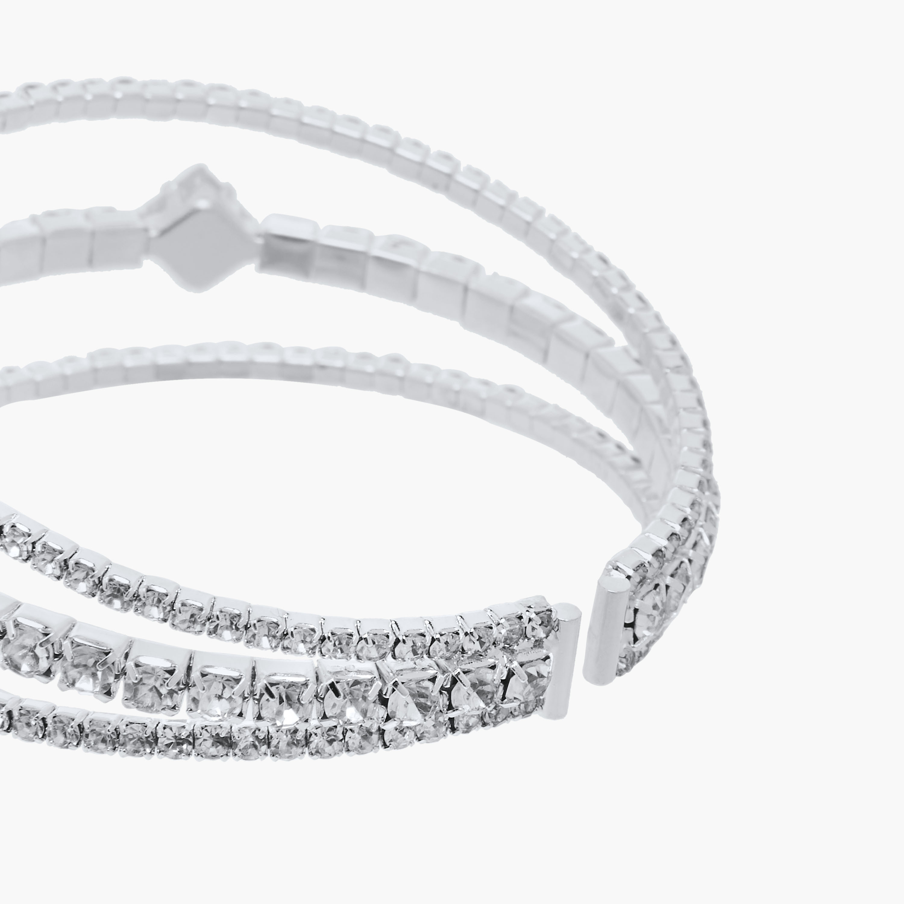 Embellished Metal Cuff Bracelet-women-watchesandjewellery-jewellery-banglesandbracelets-image-4
