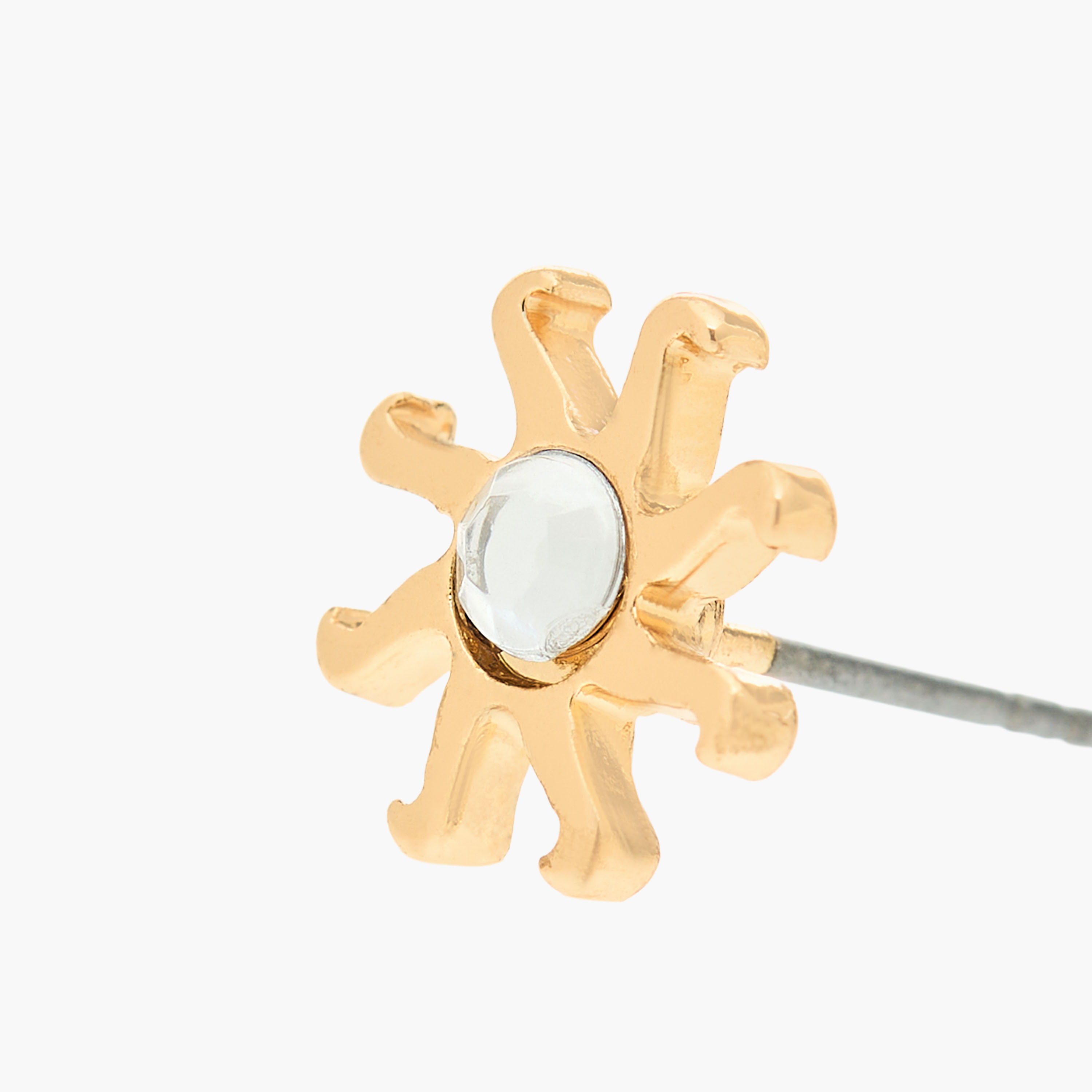 Pack of 15 Metal Stud Earrings with Pushback Closure-women-watchesandjewellery-jewellery-earrings-image-4