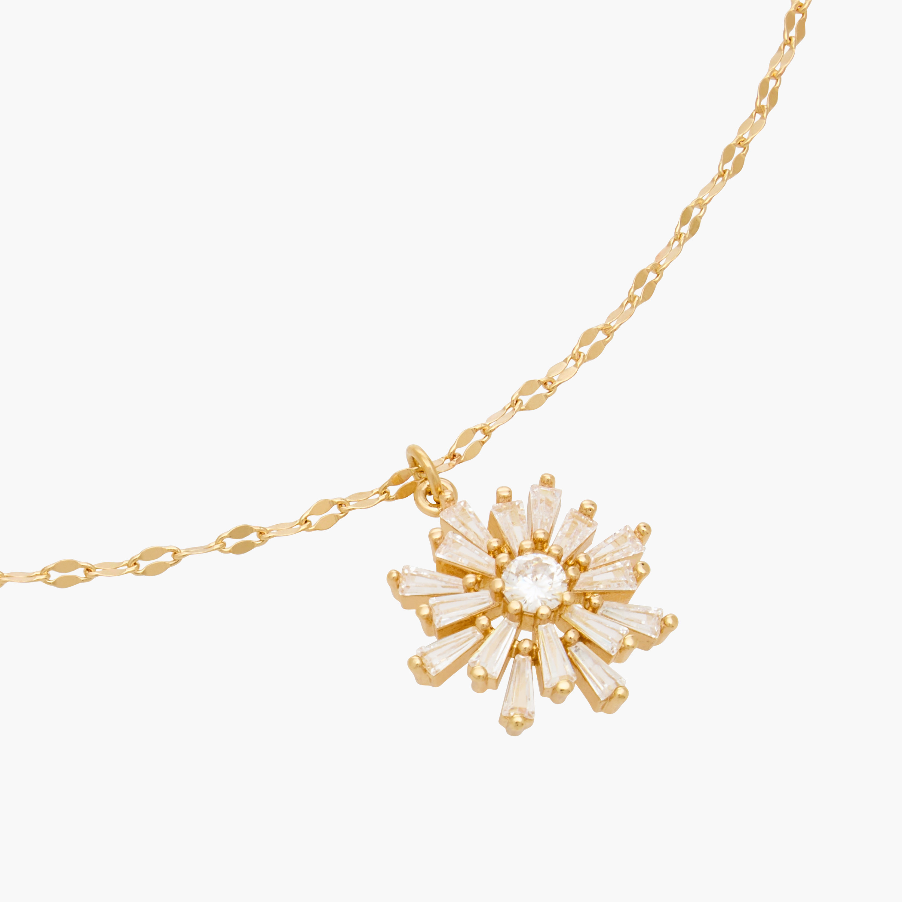 Set of 2 - Cubic Zirconia Embellished Necklace and Earrings-girls-accessories-keyringsandbagcharms-image-3