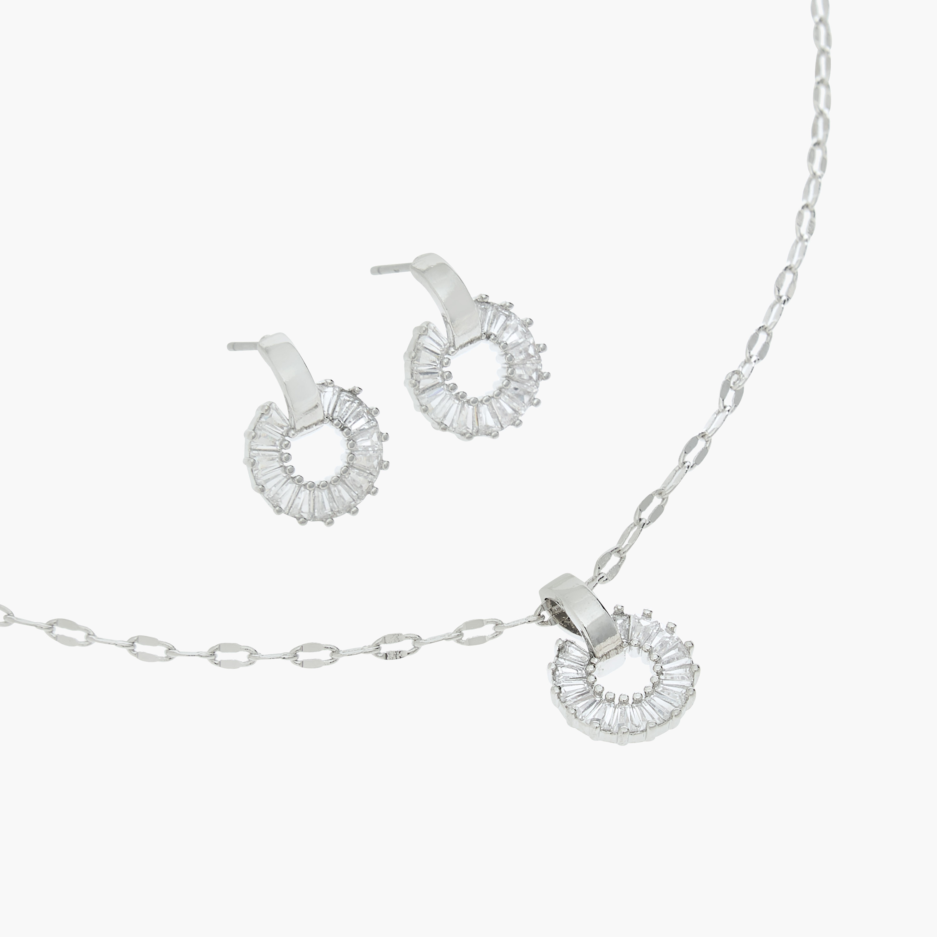 طقم عقد بدلاية زهور مرصعة للبنات-women-watchesandjewellery-jewellery-jewellerysets-image-5