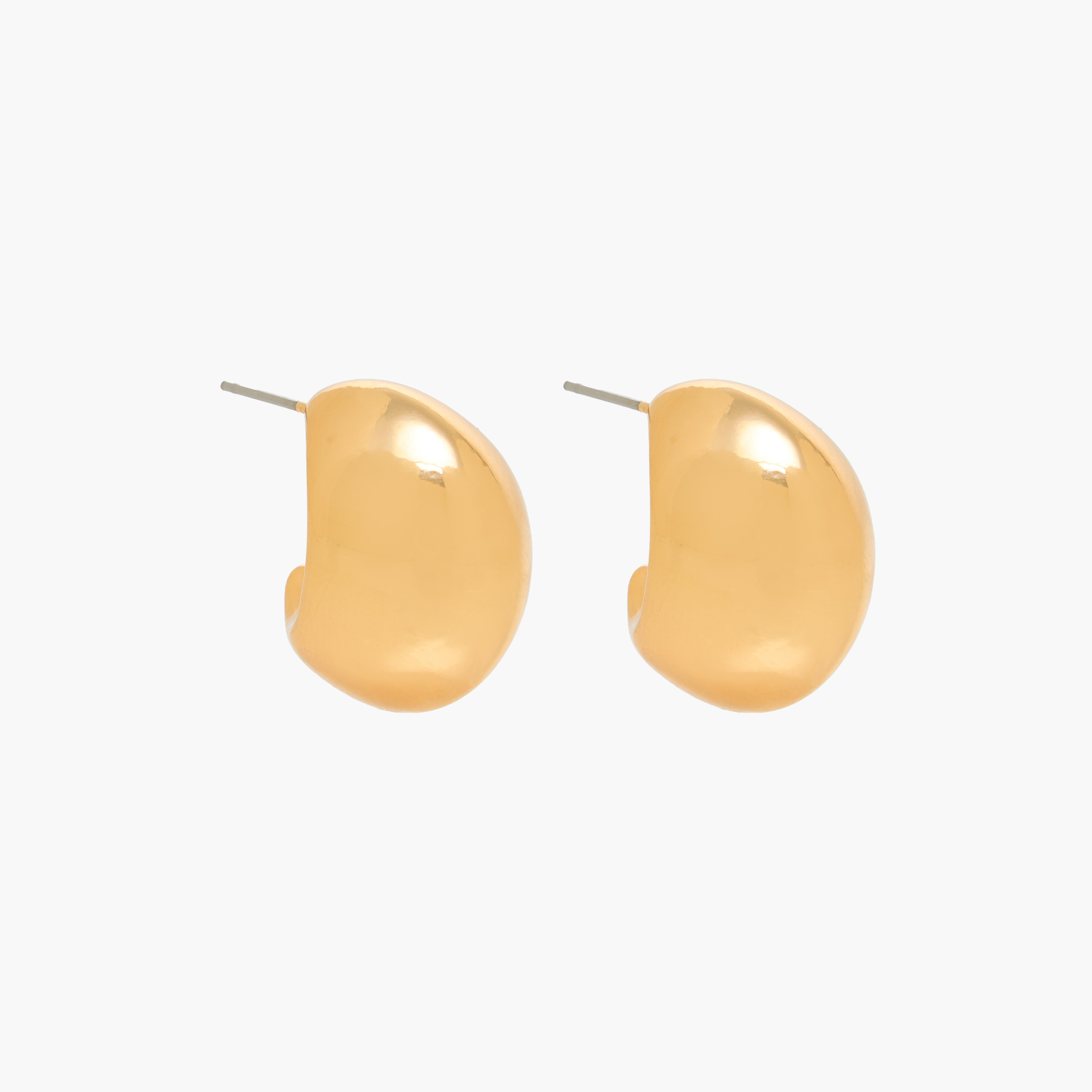Pack of 3 Gold Tone Tear Drop Earrings with Pushback Closure-women-watchesandjewellery-jewellery-earrings-image-3
