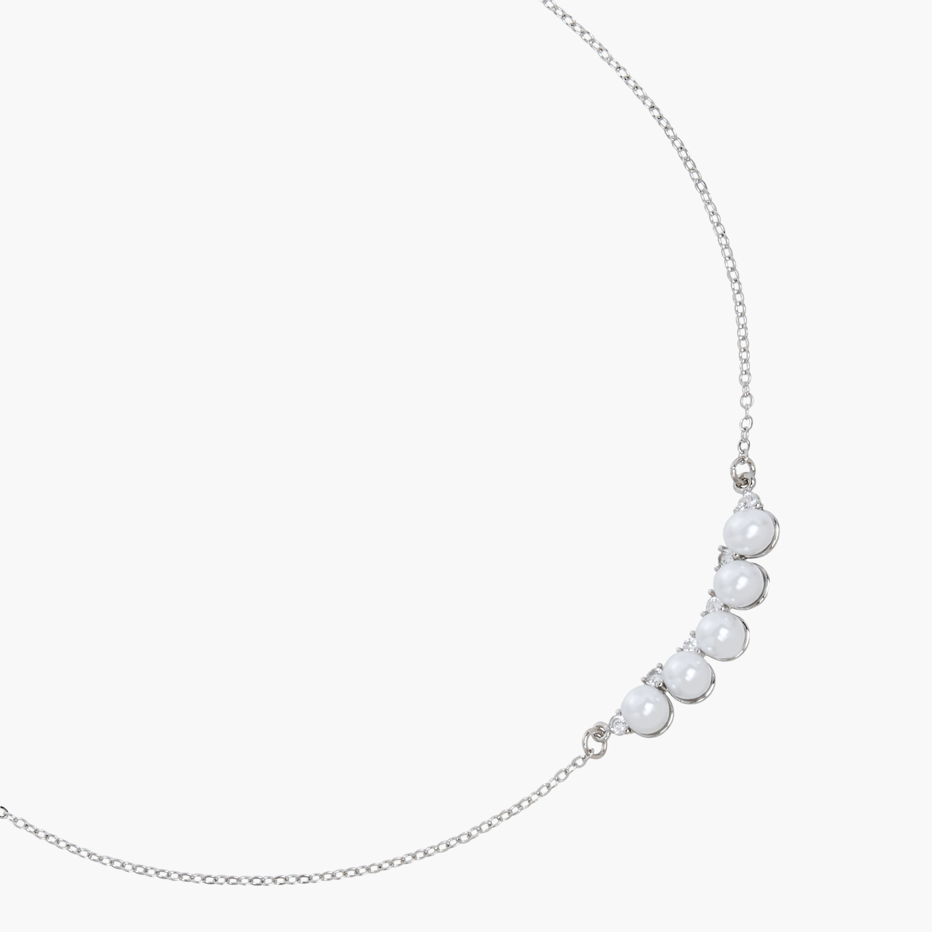 عقد معدن مزين باللؤلؤ-women-watchesandjewellery-jewellery-necklacesandpendants-image-2