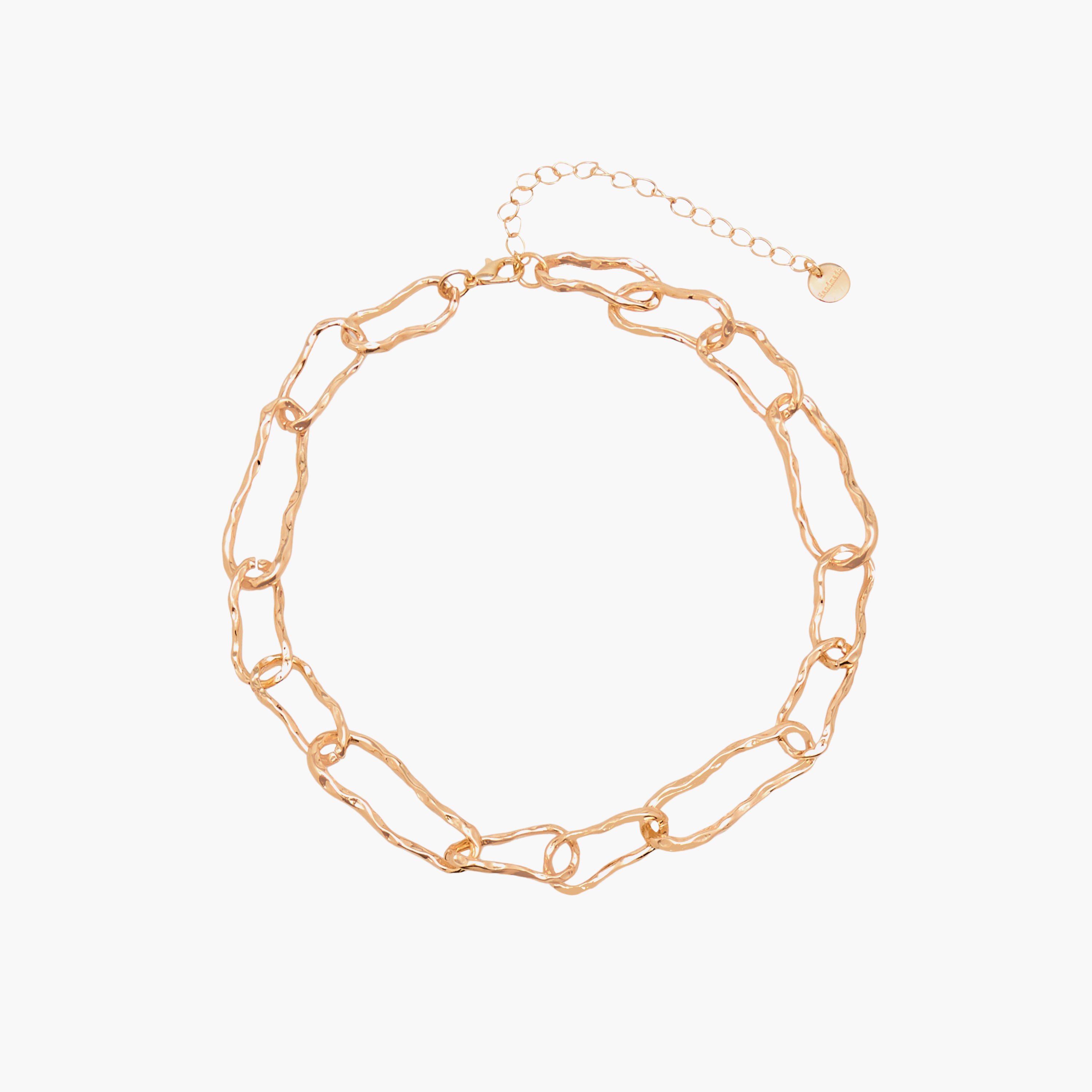 Gold Tone Necklace with Lobster Clasp-women-watchesandjewellery-jewellery-necklacesandpendants-image-1