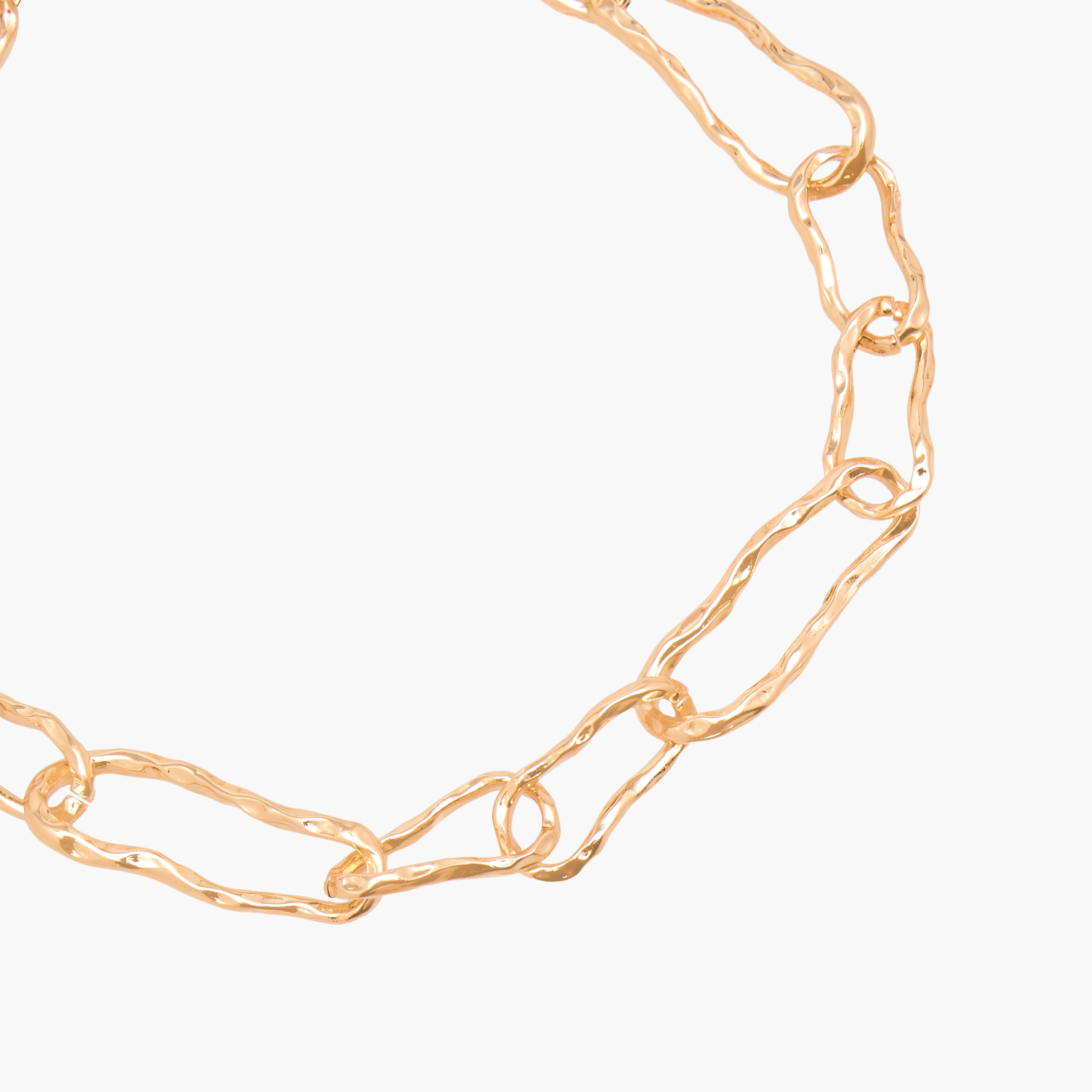 Gold Tone Necklace with Lobster Clasp-women-watchesandjewellery-jewellery-necklacesandpendants-image-2