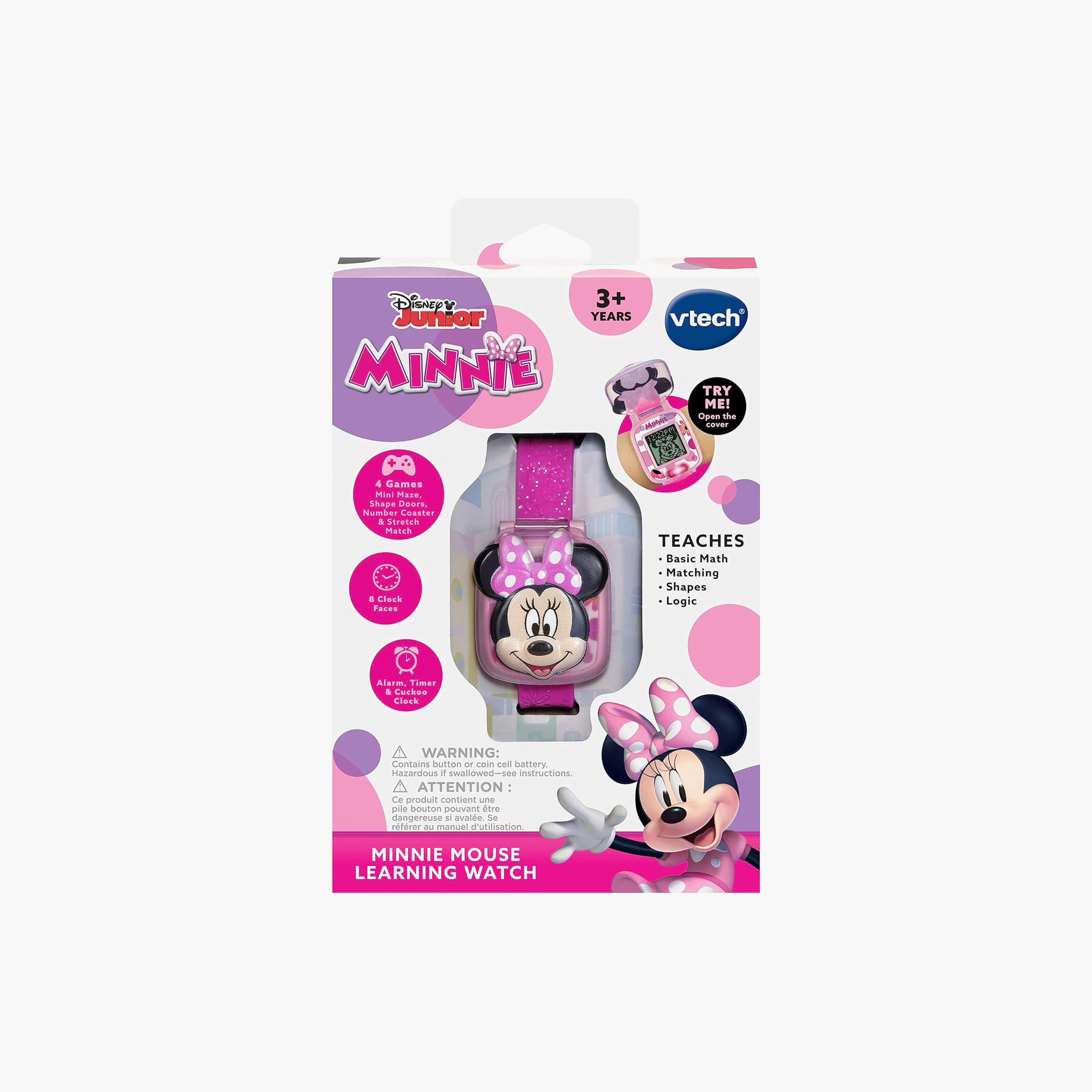 VTech Watch with Minnie Mouse Print-girls-accessories-watches-image-5