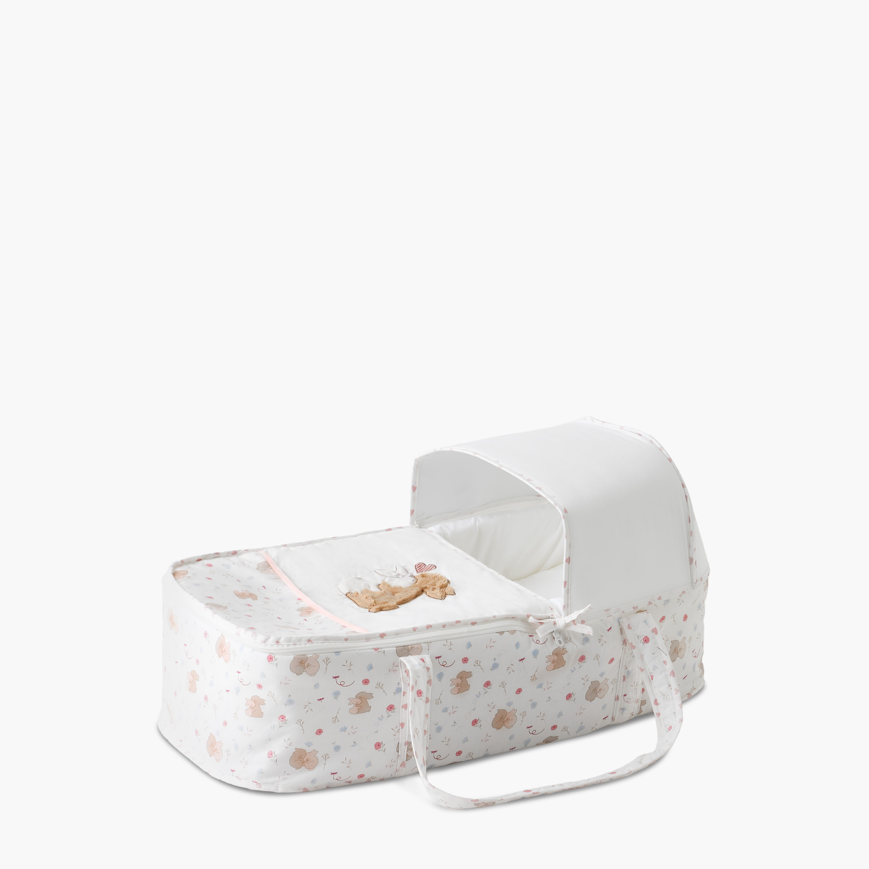 مهد حمل أطفال جيسي بطبعات ومظلة من جونيورز-baby-gear-carrycots-image-9