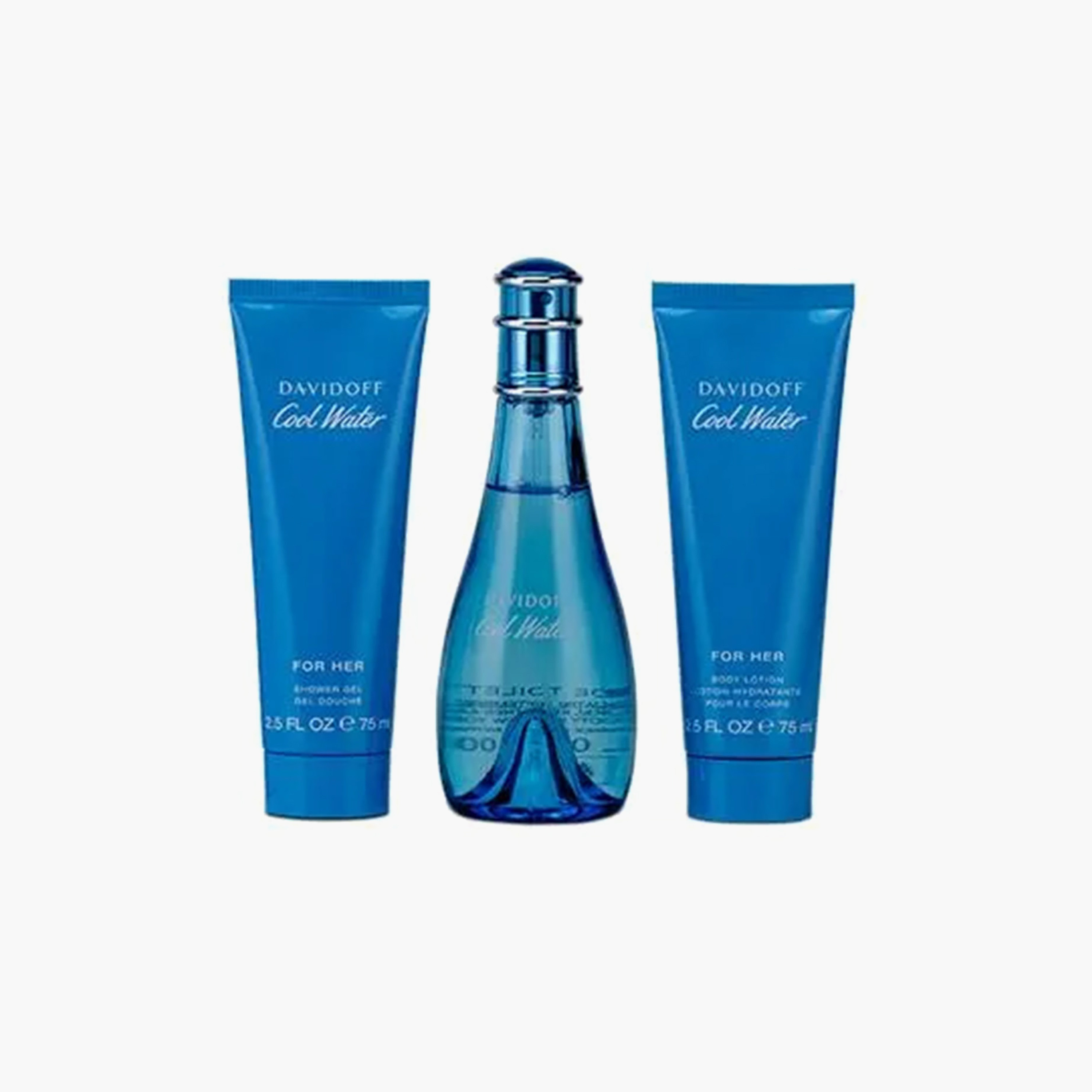 مجموعة دافيدوف كول ووتر أو دو تواليت للنساء 100 مل-beautyandpersonalcare-giftsets-image-1