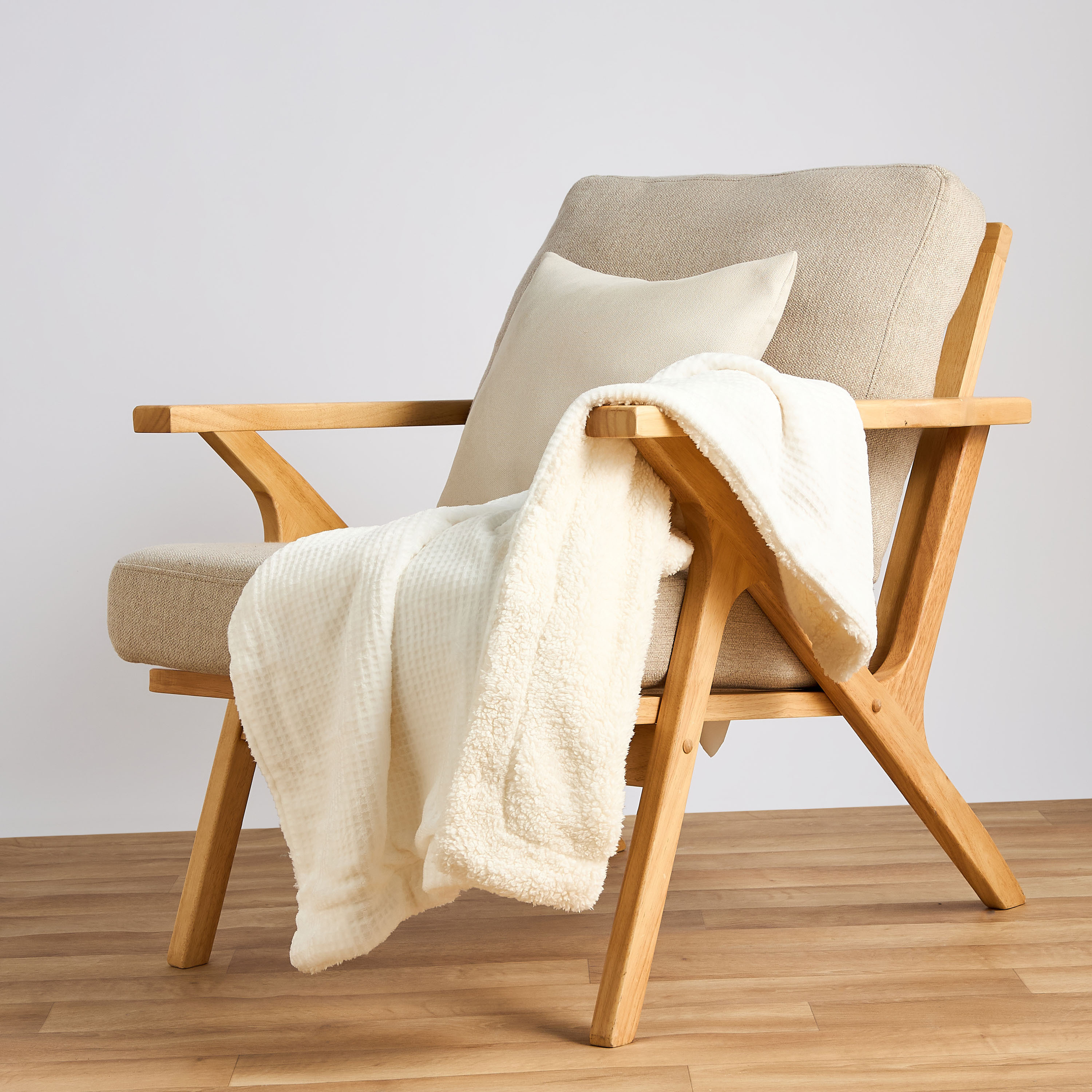 Juniors Receiving Blanket with Waffle Texture, 75x100 cm-baby-nursery-blanketsandswaddles-blanketsandquilts-image-2