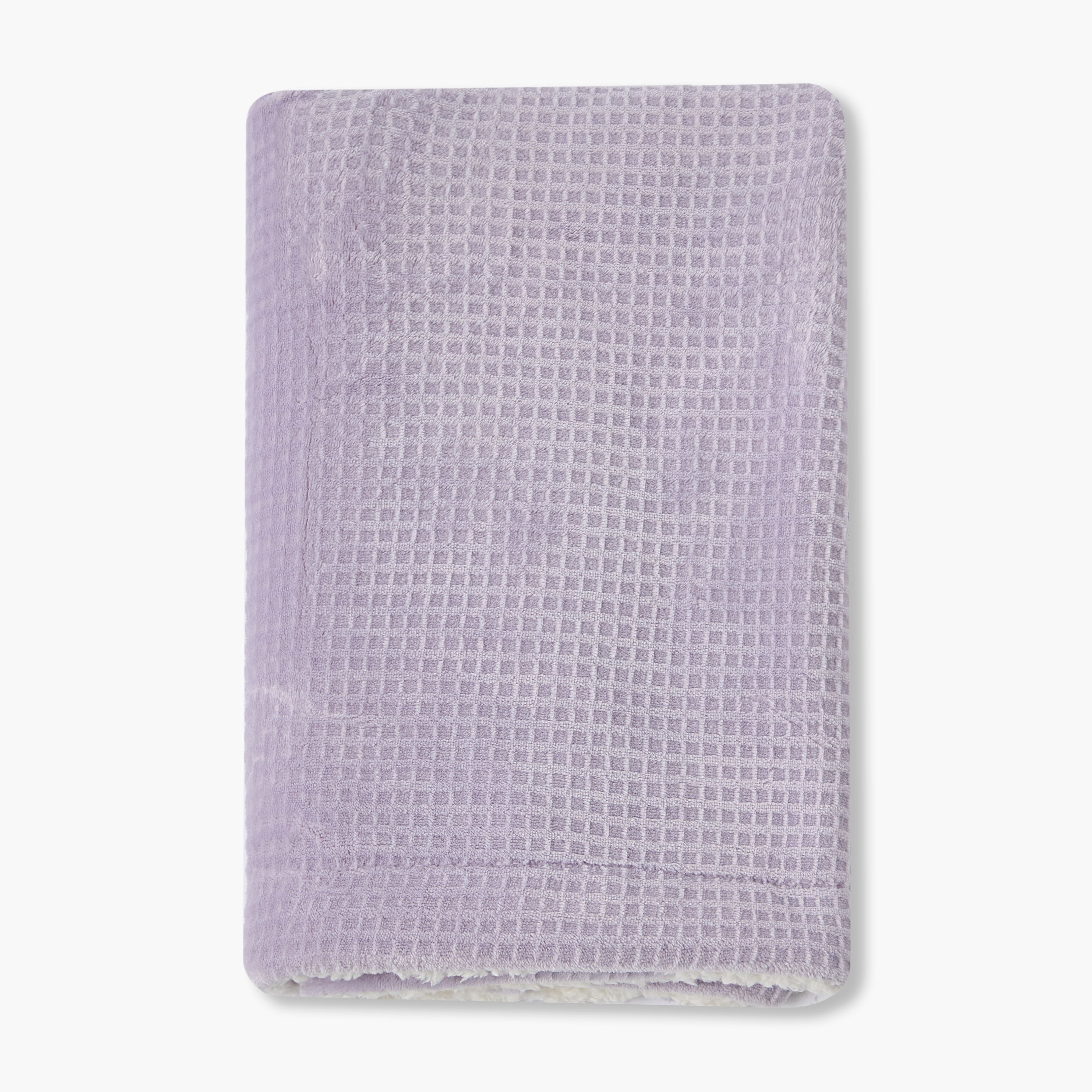 بطانية حديثي الولادة بنمط وافل بارز الملمس من جونيورز - 75x100 سم-baby-nursery-blanketsandswaddles-receivingblankets-image-3