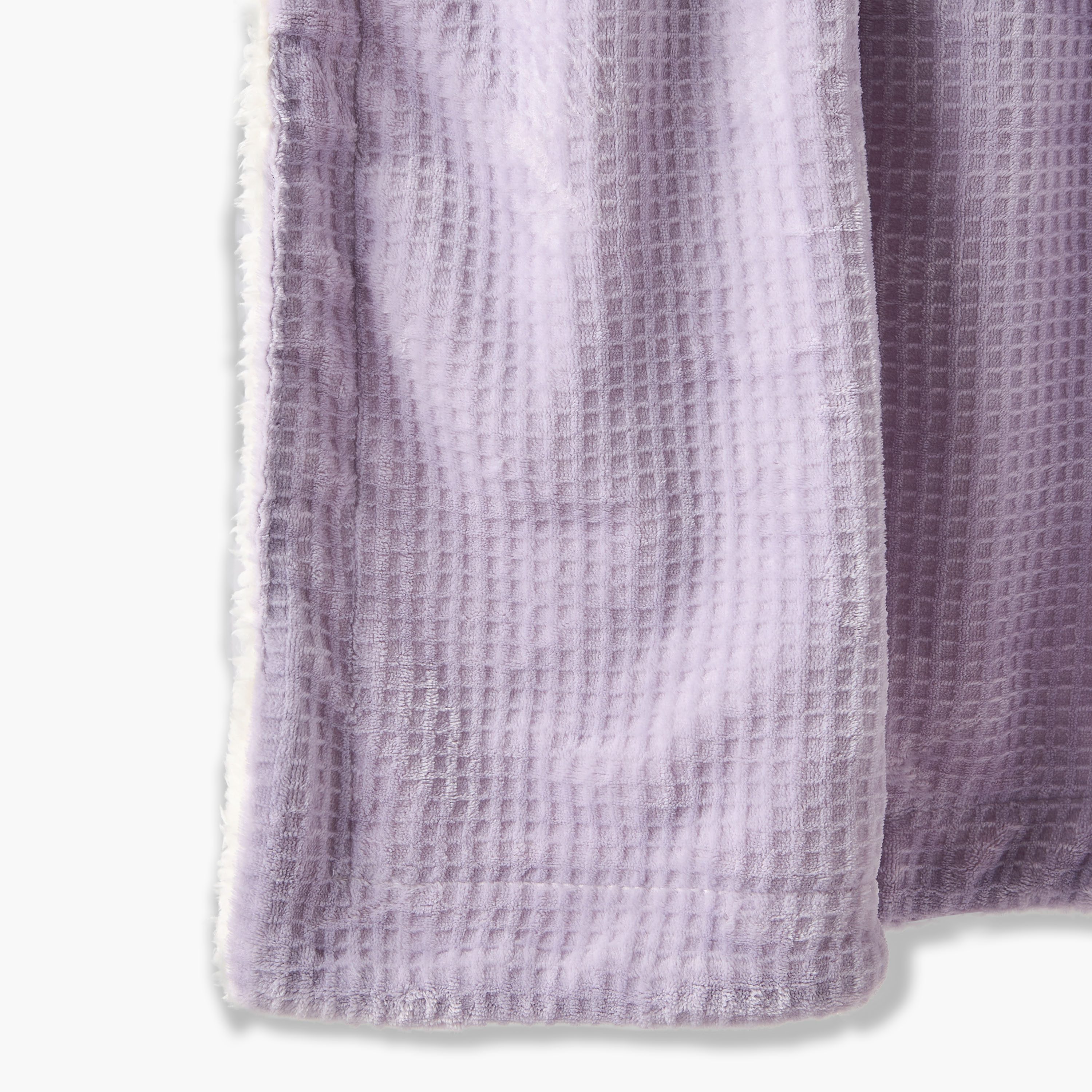 بطانية حديثي الولادة بنمط وافل بارز الملمس من جونيورز - 75x100 سم-baby-nursery-blanketsandswaddles-receivingblankets-image-4