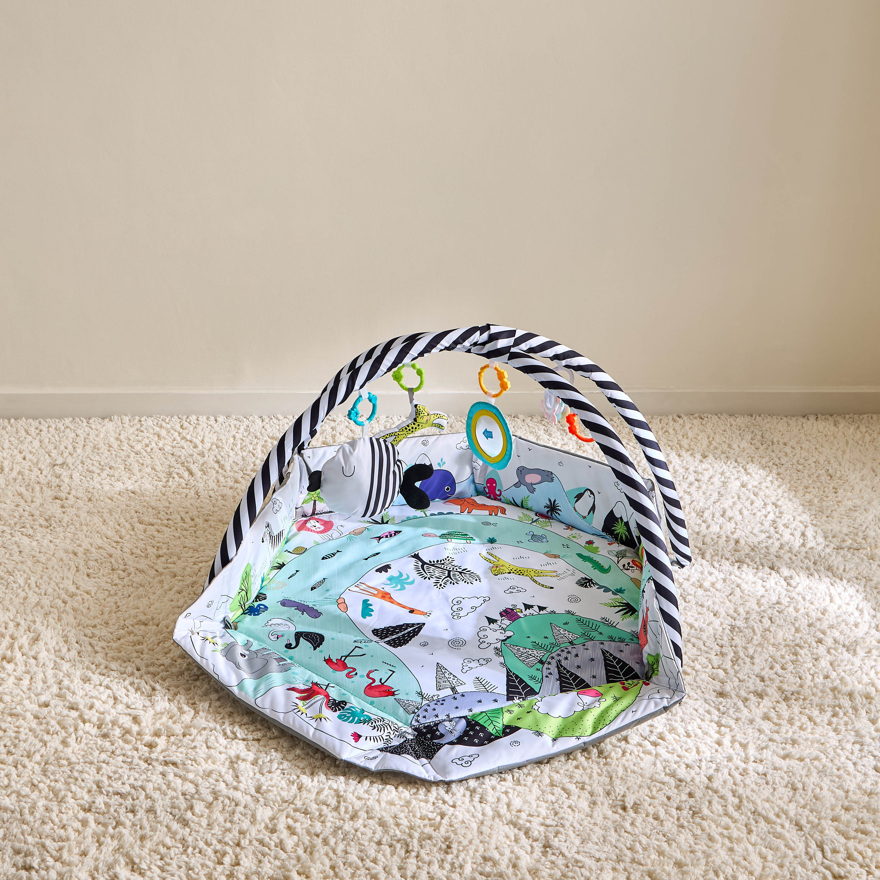سجادة أنشطة لعب مع مرآة من جونيورز-baby-infantactivity-playgyms-image-3