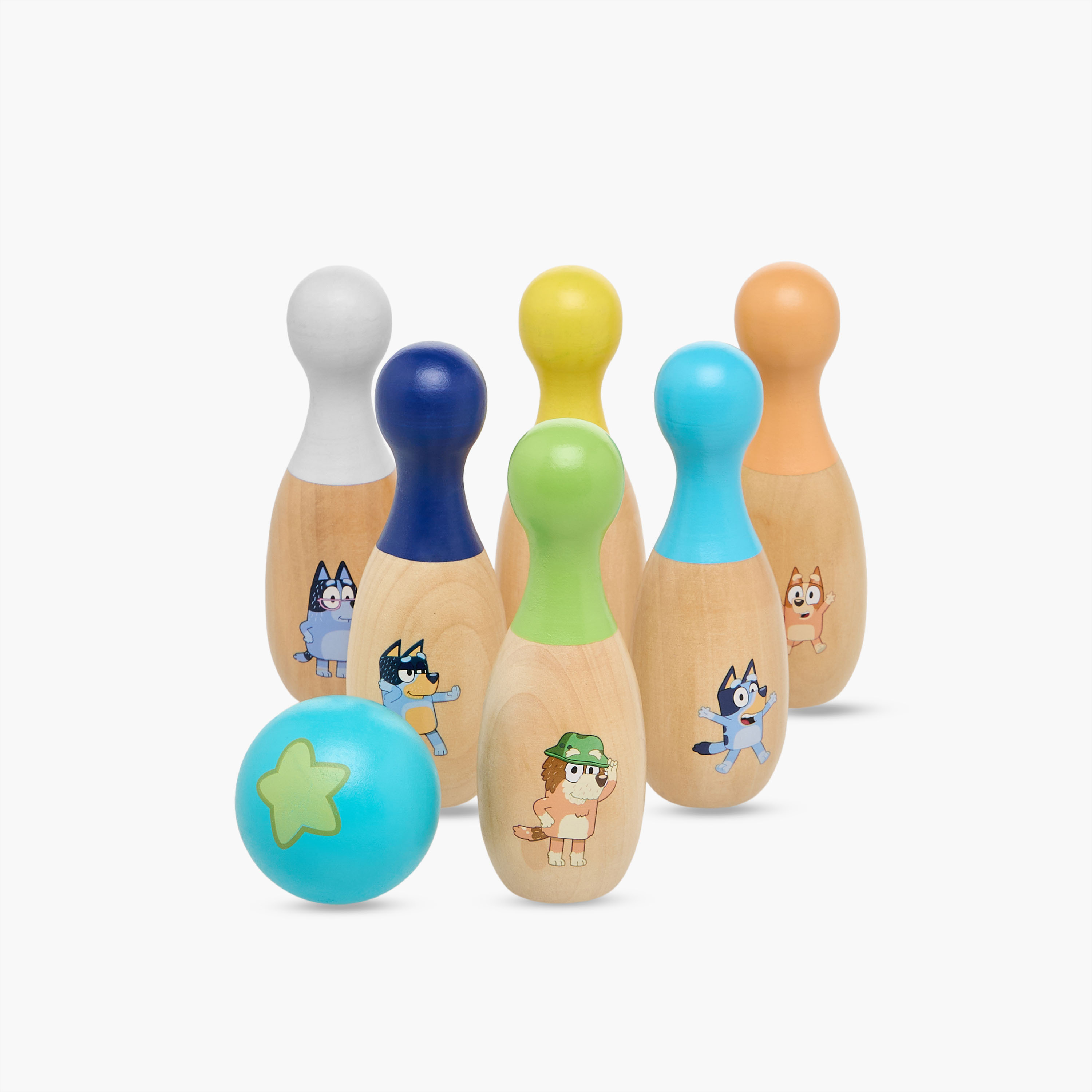 7-Piece Wooden Bowling Pins Set-toys-indoortoys-indoorsports-image-1