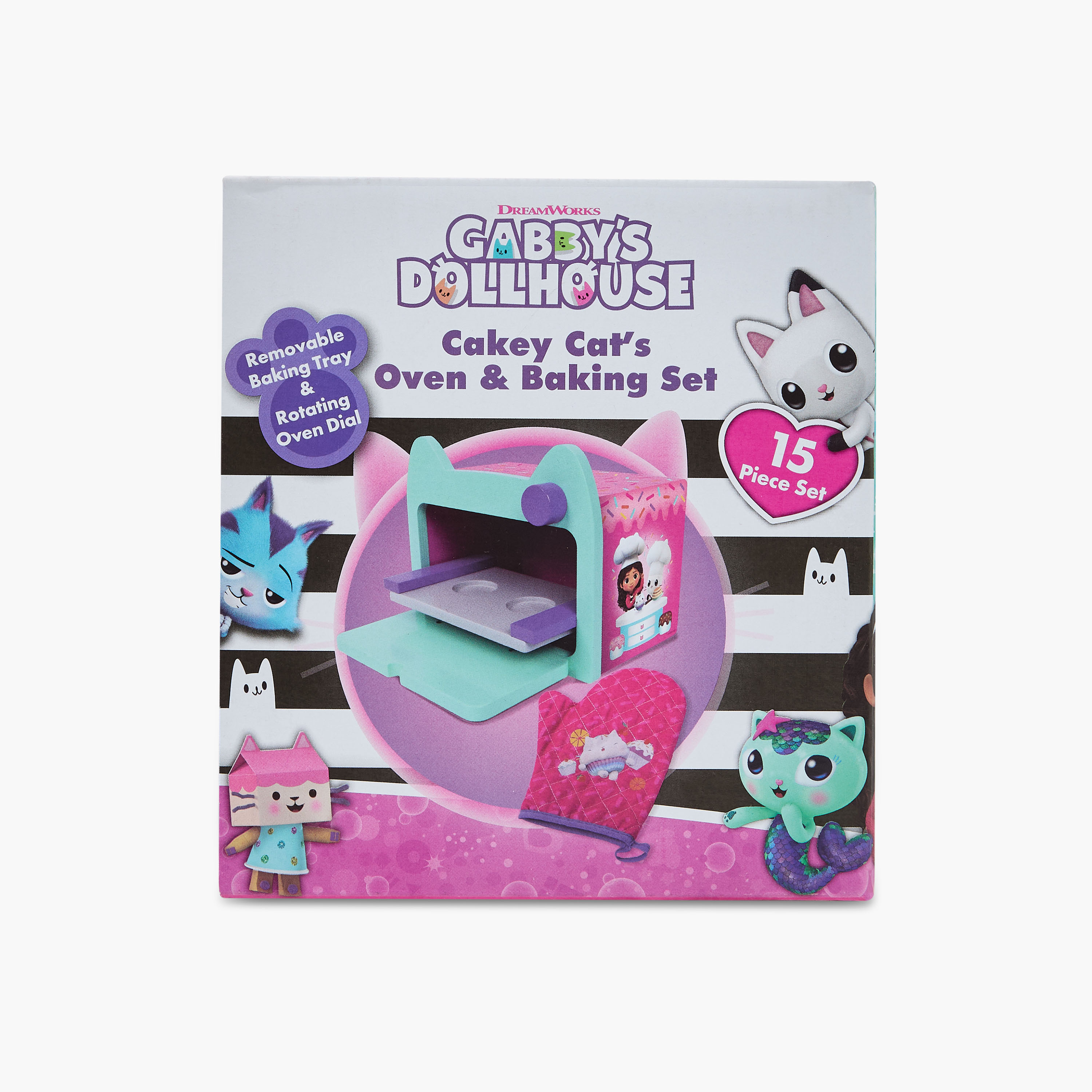 Gabby's Dollhouse 15-Piece Cakey Cat Oven and Baking Set-toys-roleplay-playfoods-image-10