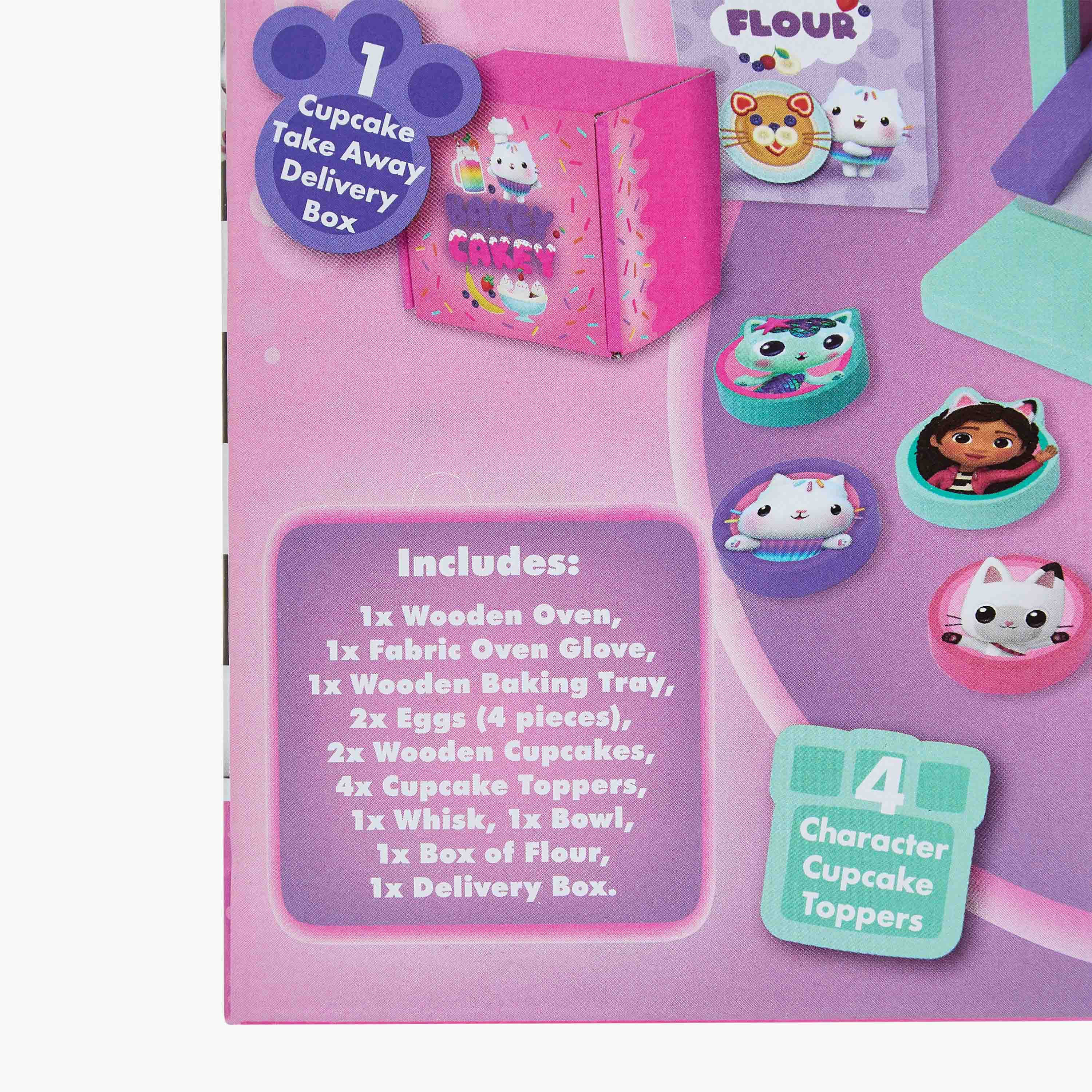 Gabby's Dollhouse 15-Piece Cakey Cat Oven and Baking Set-toys-roleplay-playfoods-image-8