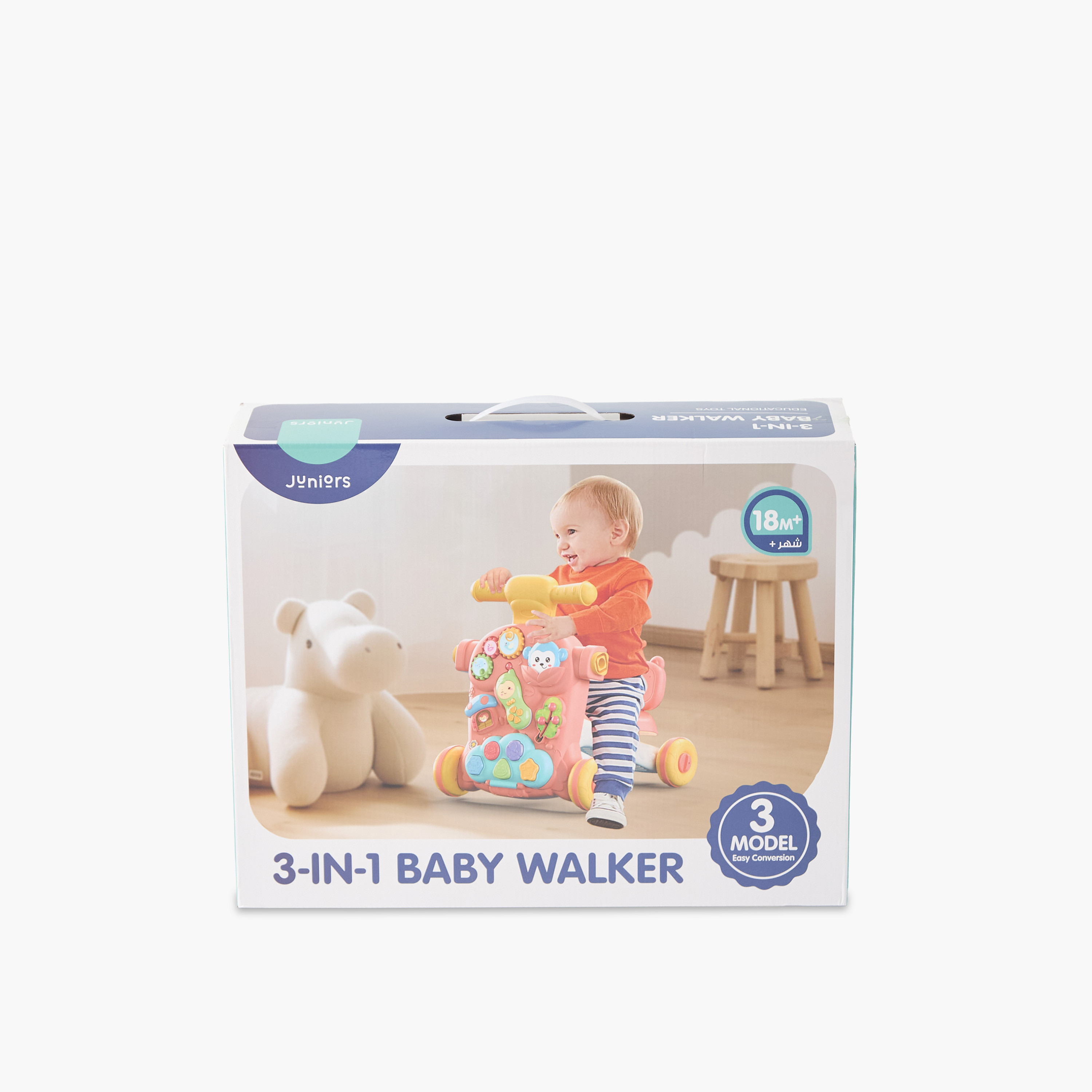 Juniors 3-in-1 Baby Walker with Toy Bar-baby-infantactivity-walkers-image-8