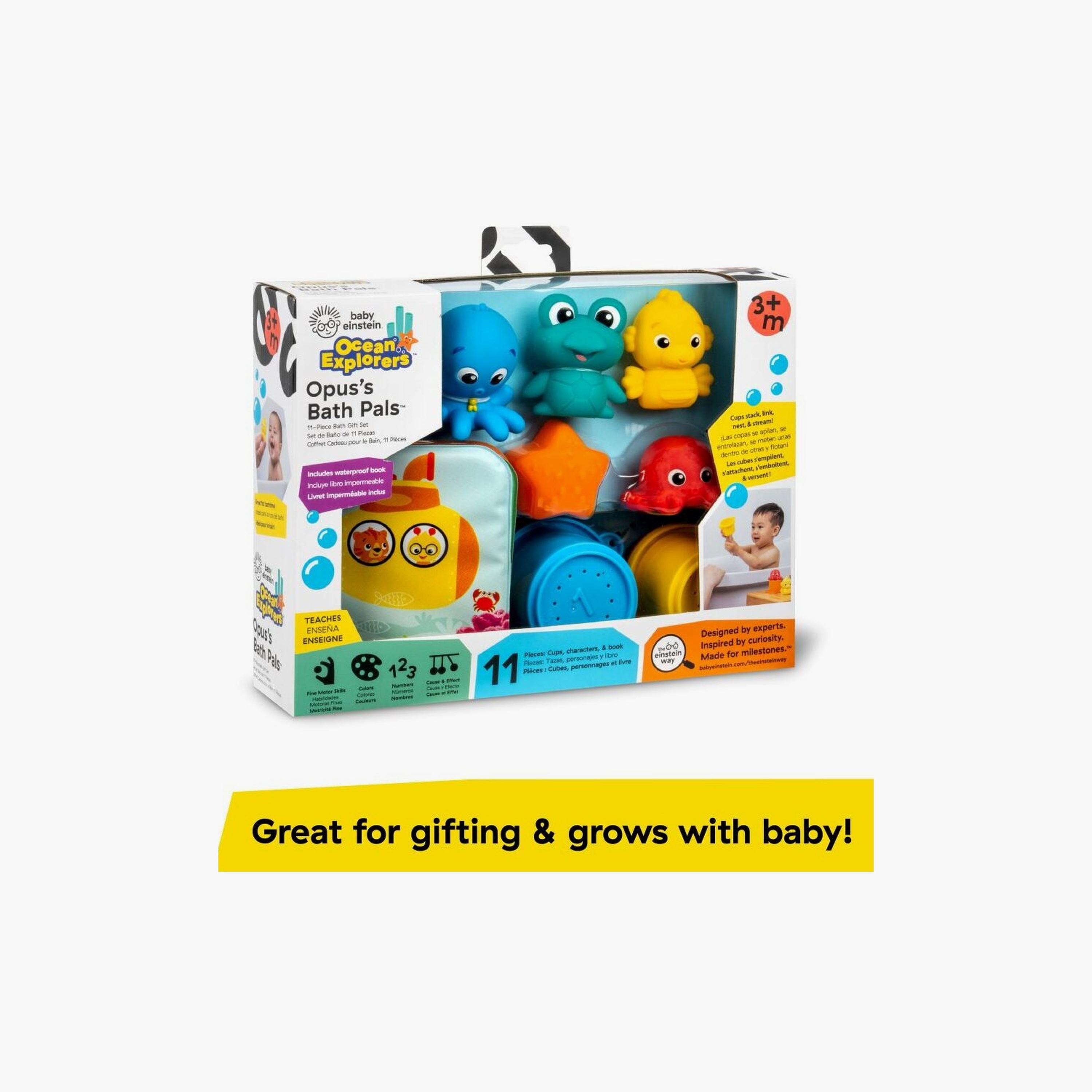 Baby Einstein 11-Piece Opus Bath Pals Bath Gift Set-toys-babyandtoddlertoys-bathtoys-image-2