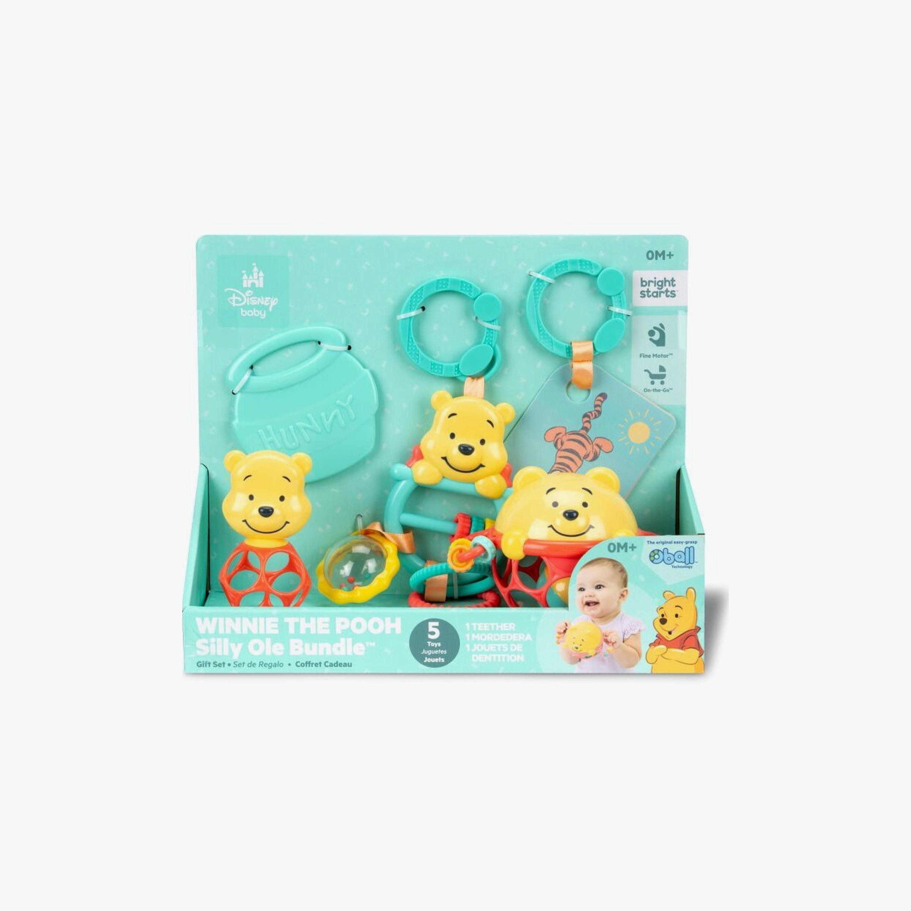 Bright Starts Disney Baby Winnie the Pooh Silly Ole Bundle Gift Set-baby-boys-clothing-setsandcoords-image-1