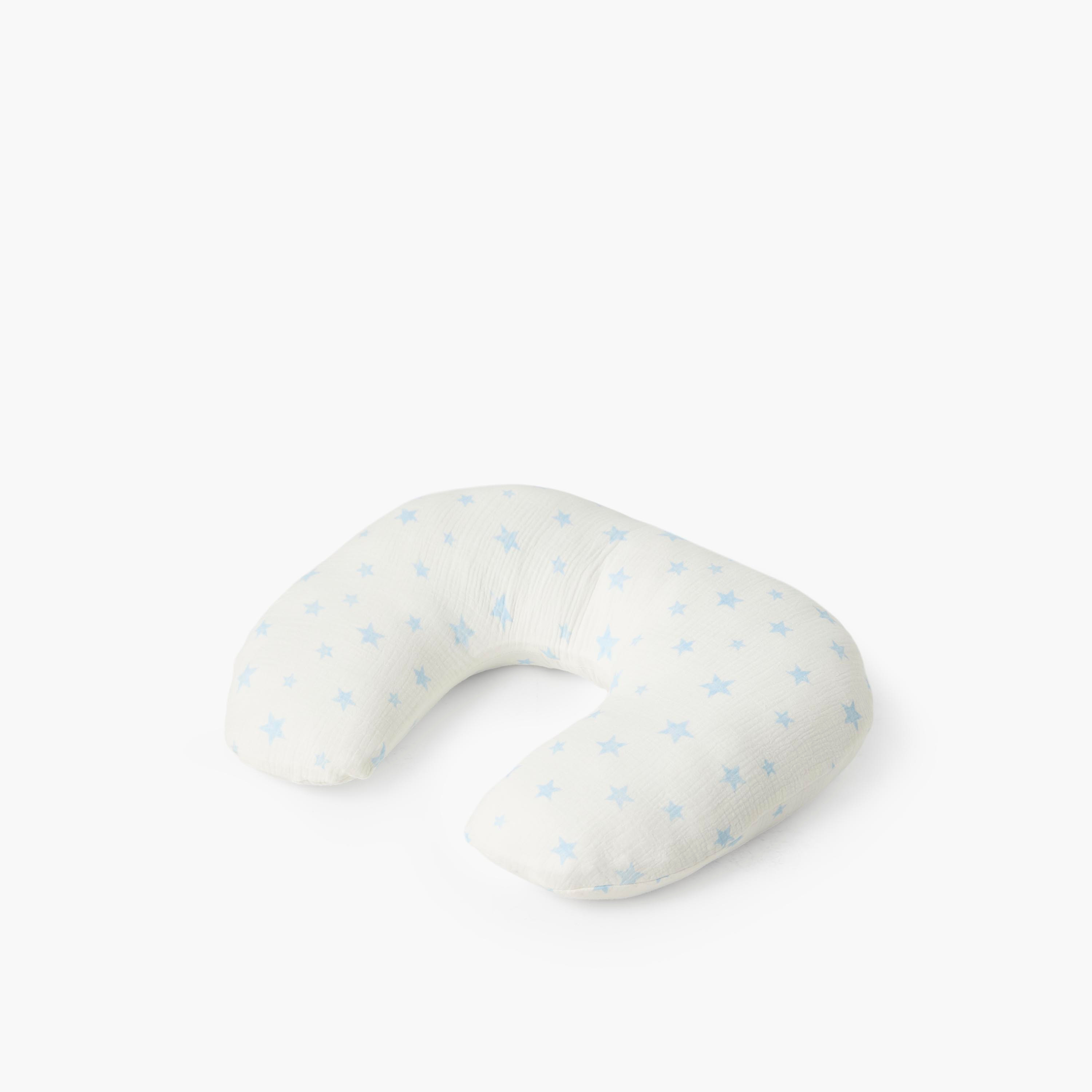 Juniors Star Print Feeding Pillow-baby-nursery-babybedding-image-1