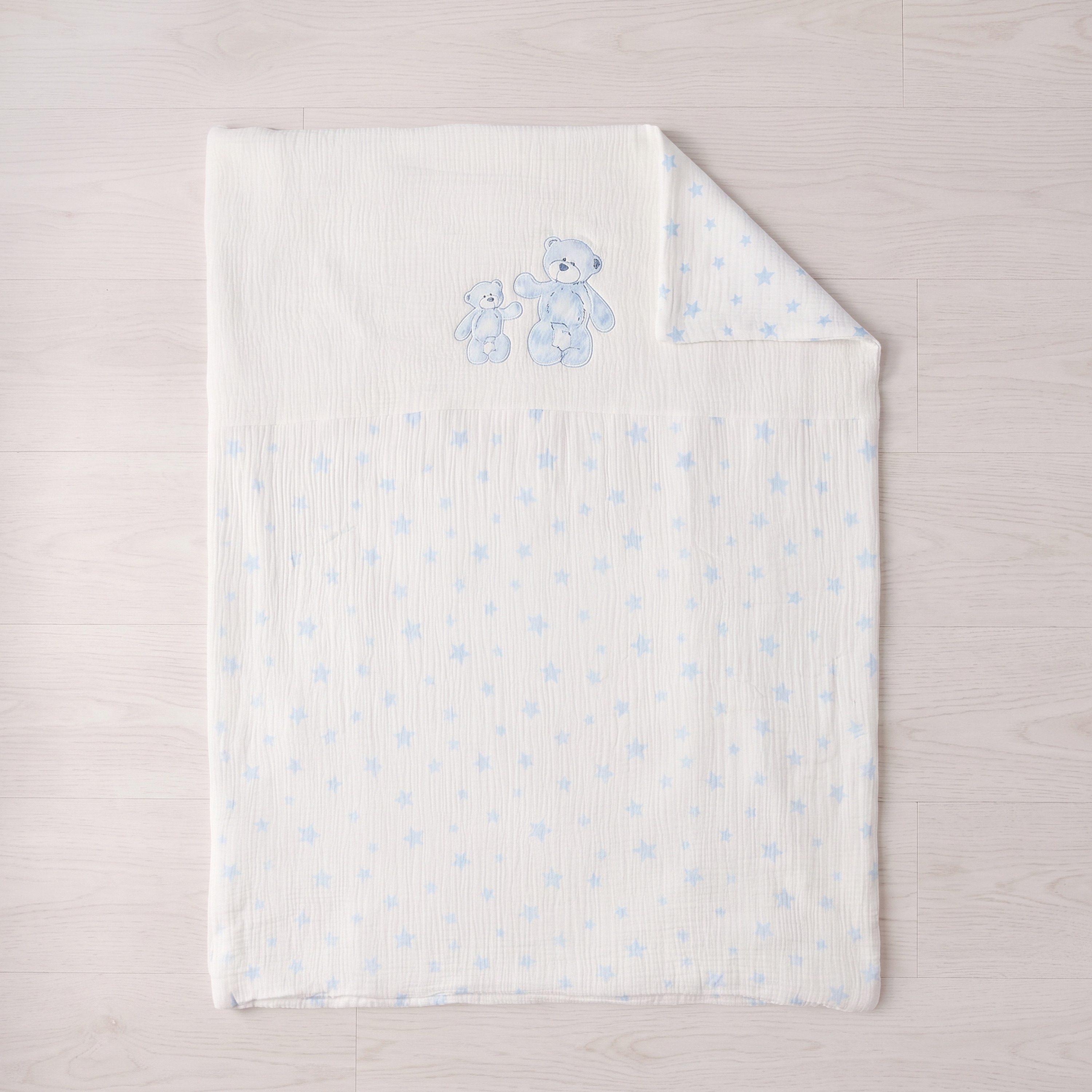 طقم لحاف 3 قطع بطبعات أرنب من جونيورز - 58x45x41 سم-baby-nursery-babybedding-image-6