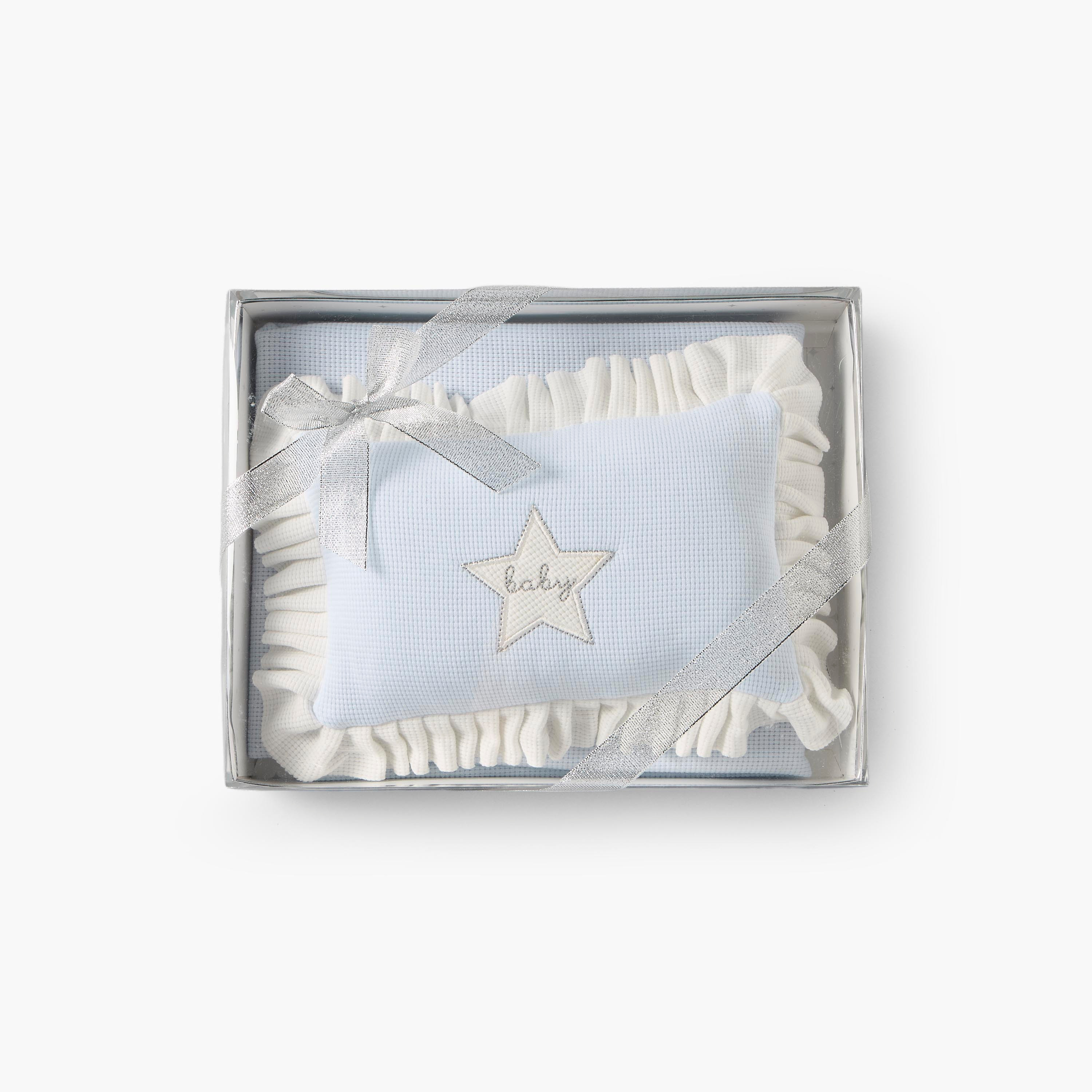 طقم هدايا قطن بارز الملمس قطعتين من جونيورز-baby-nursery-babybedding-image-1