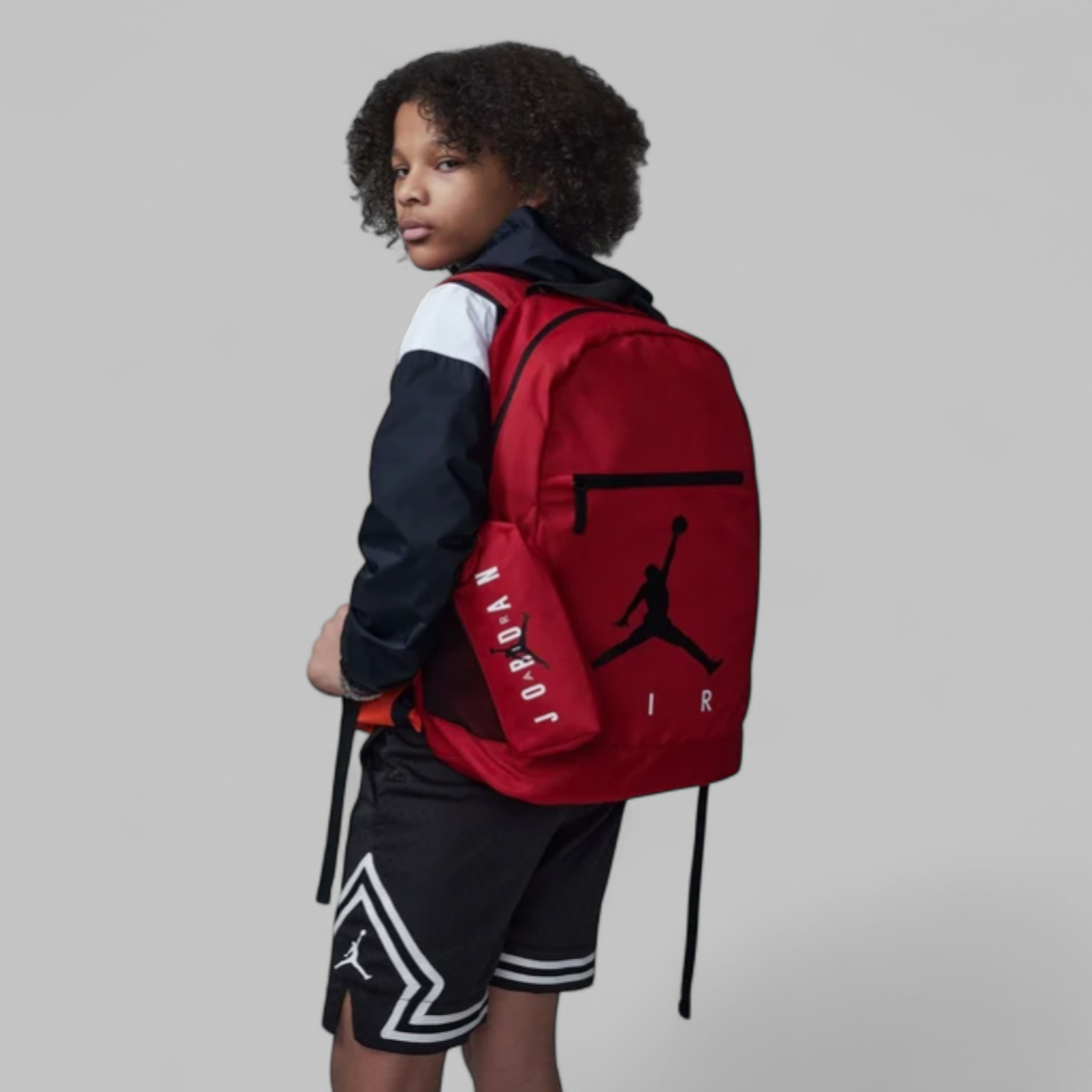 Nike Jordan Air School Backpack with Pencil Case - 9B0503-R78-boys-accessories-bagsandbackpacks-image-2