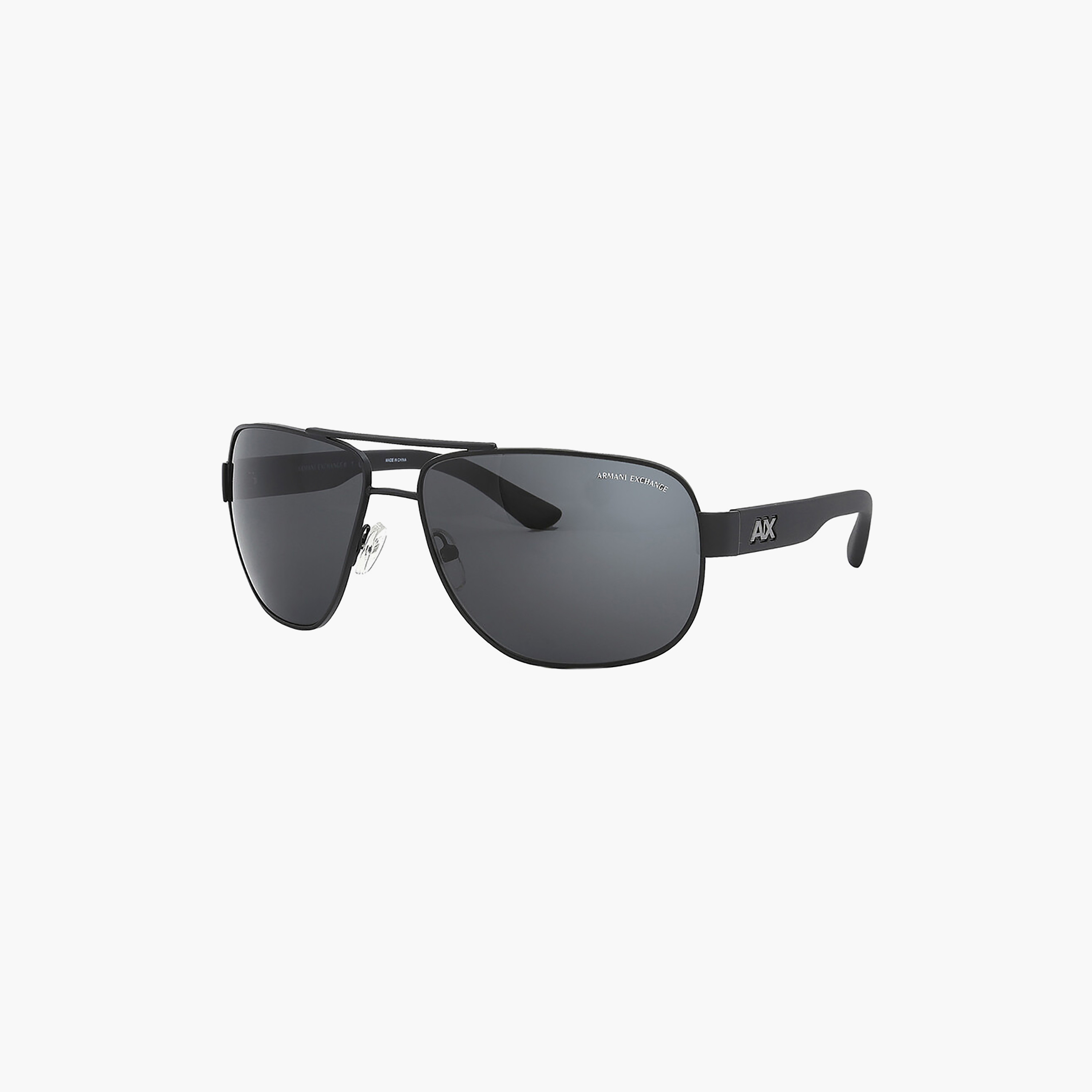 Armani Exchange Men Aviator Grey Sunglasses | 0AX2012S606387-men-sunglasses-image-1