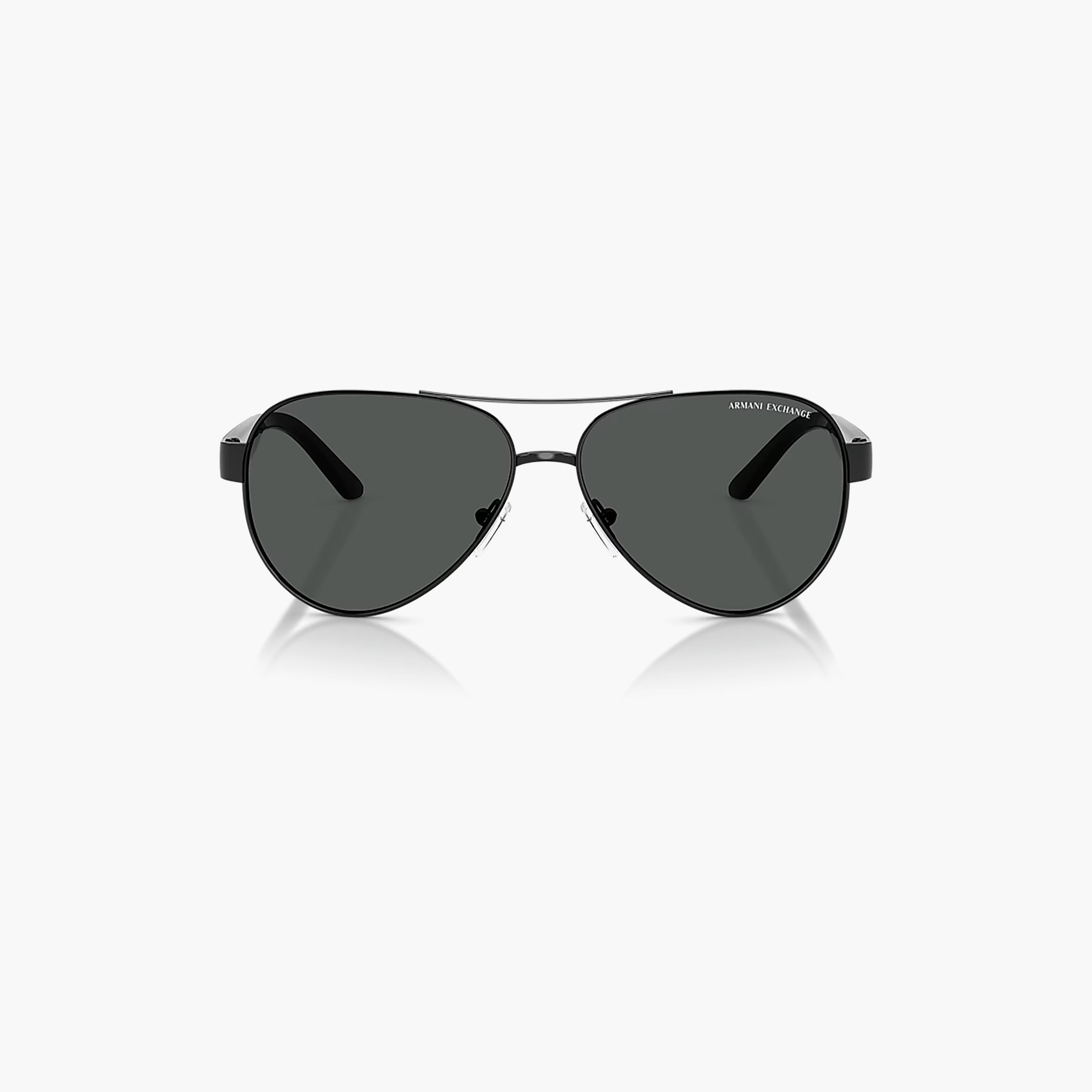 Armani Exchange Unisex Aviator Grey Sunglasses | 0AX2034S600087-men-sunglasses-image-4