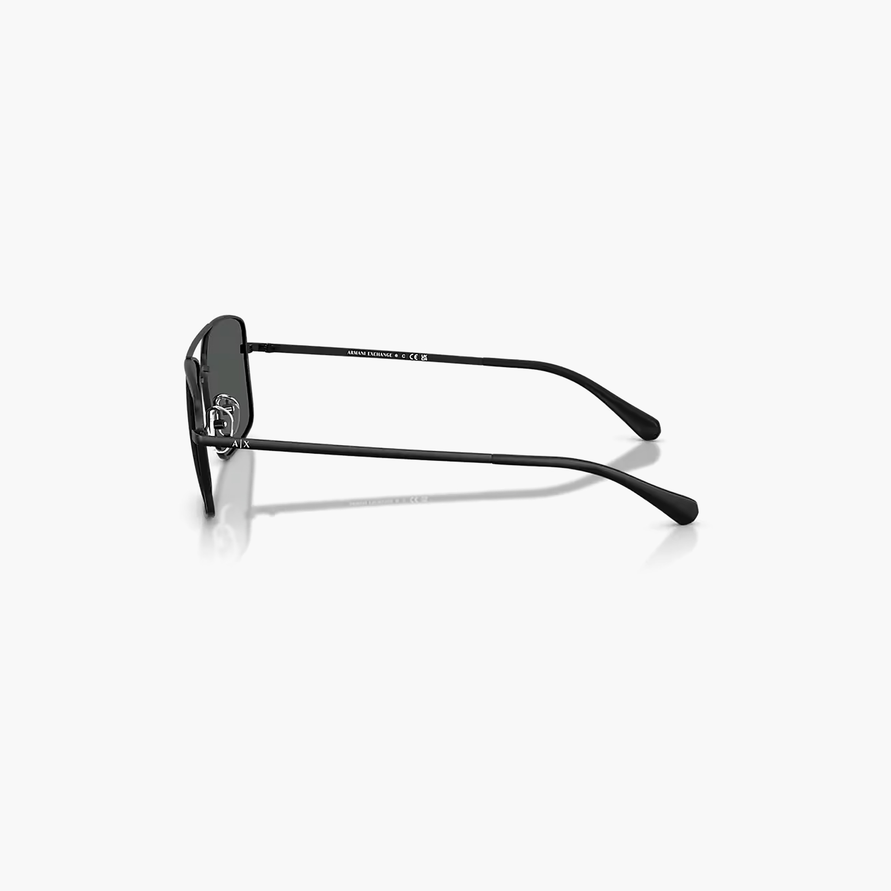 Armani Exchange Unisex Rectangle Grey Sunglasses | 0AX2054S600087-men-sunglasses-image-2