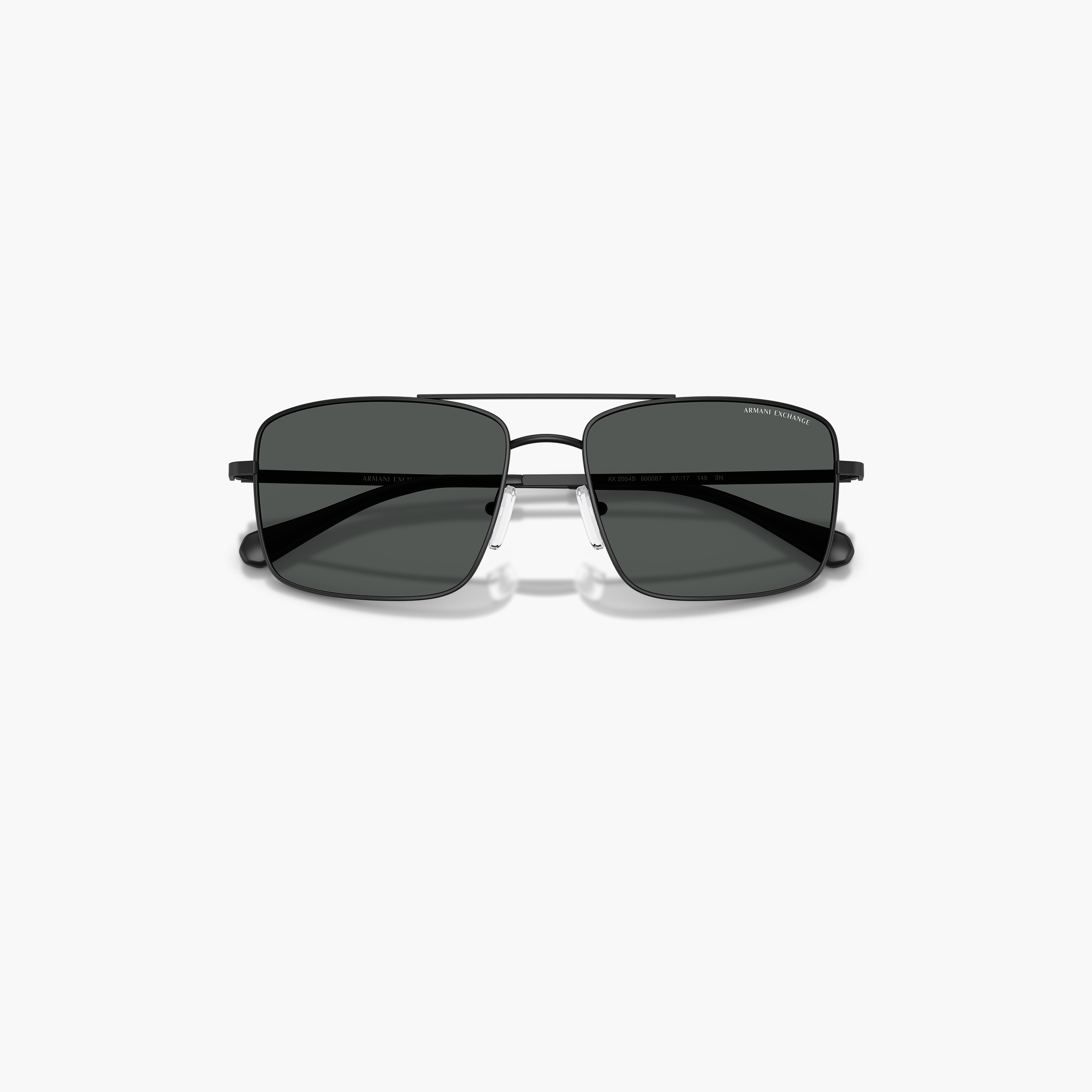 Armani Exchange Unisex Rectangle Grey Sunglasses | 0AX2054S600087-men-sunglasses-image-5
