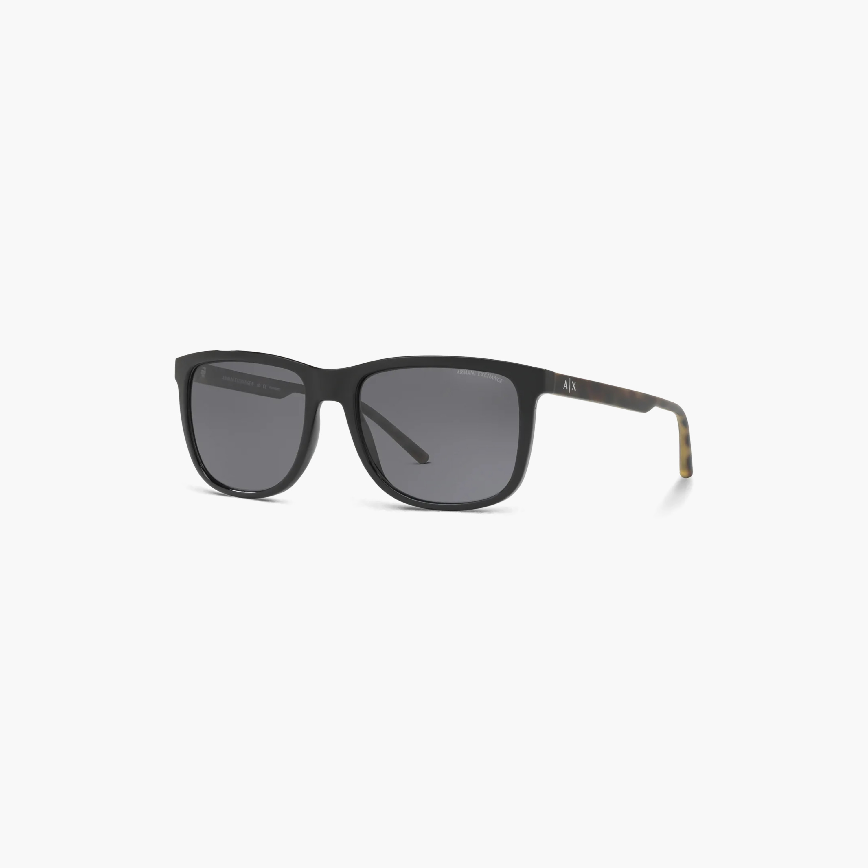 نظارات شمسية رمادية مربعة مستقطبة للجنسين من أرماني إكستشينج | 122783001-men-sunglasses-image-1