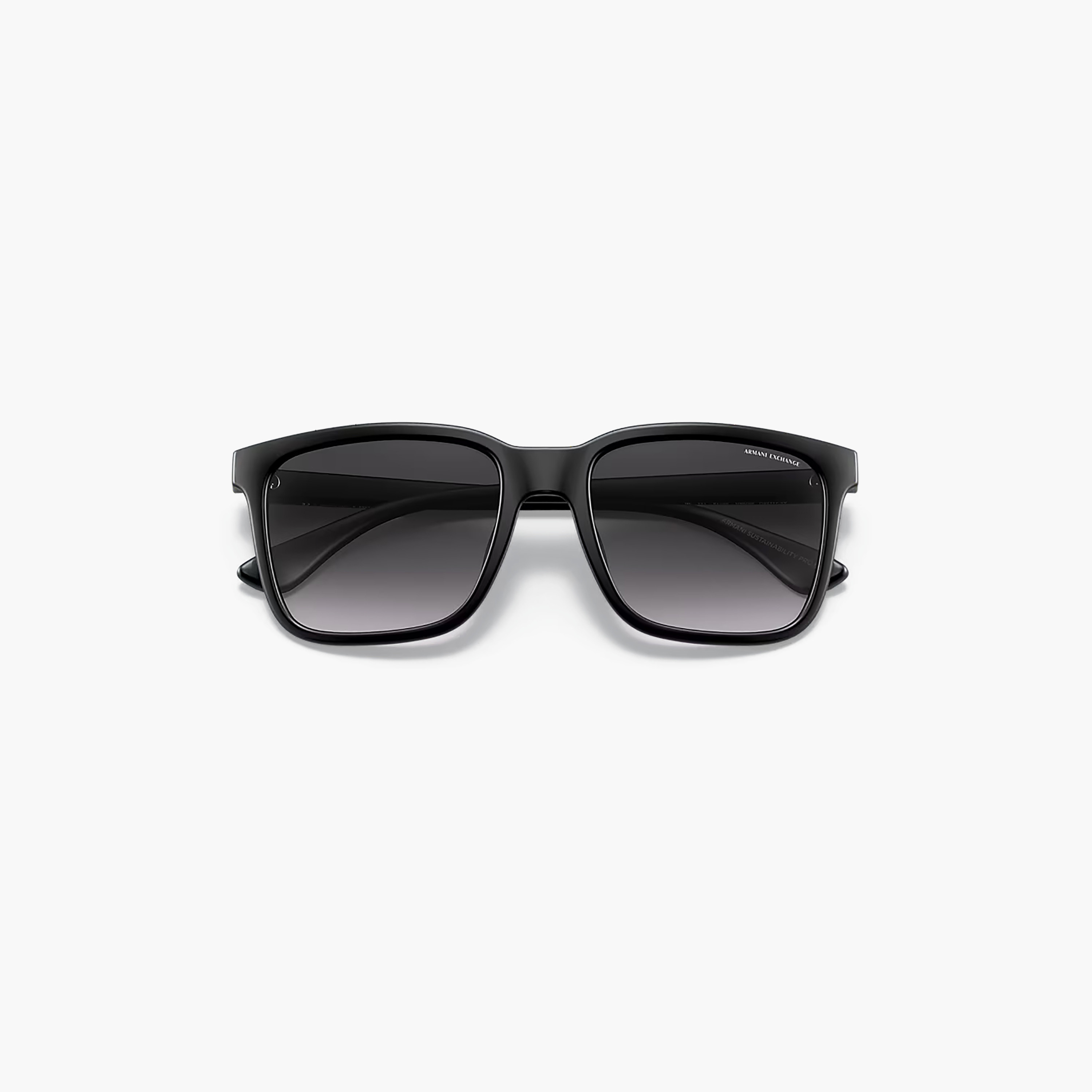 Armani Exchange Unisex Rectangle Grey Sunglasses | 0AX4112SU80788G-men-sunglasses-image-5