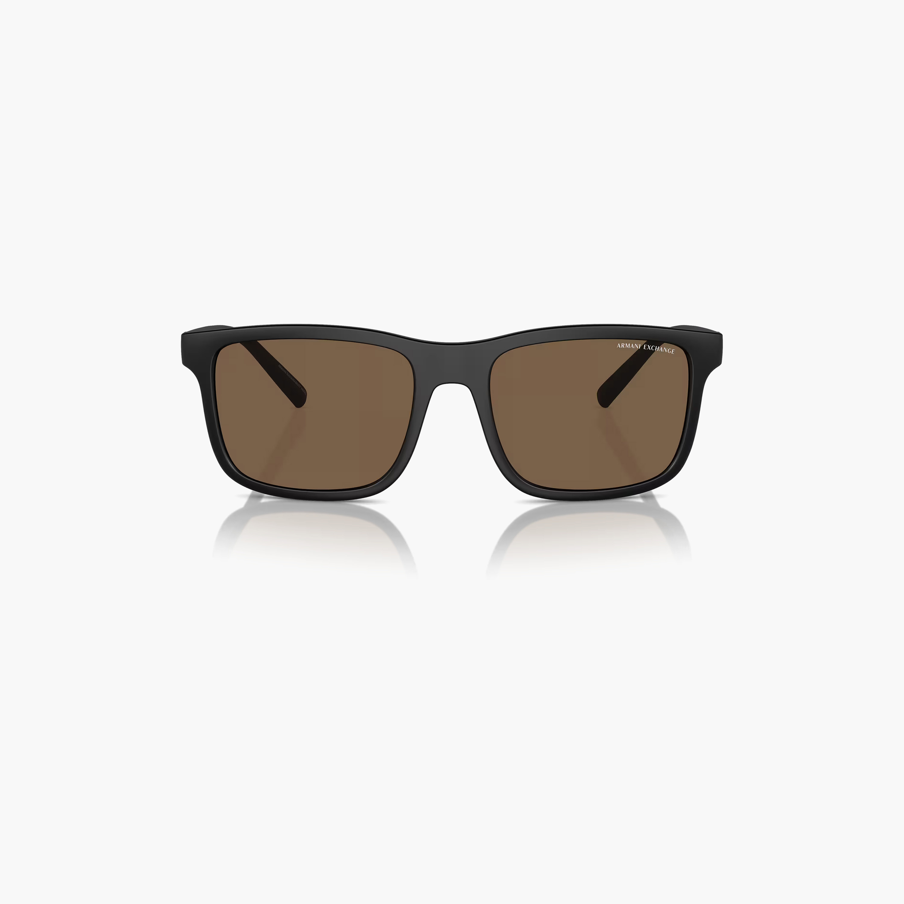 Armani Exchange Men Rectangle Brown Sunglasses | 0AX4145S807873-men-sunglasses-image-4