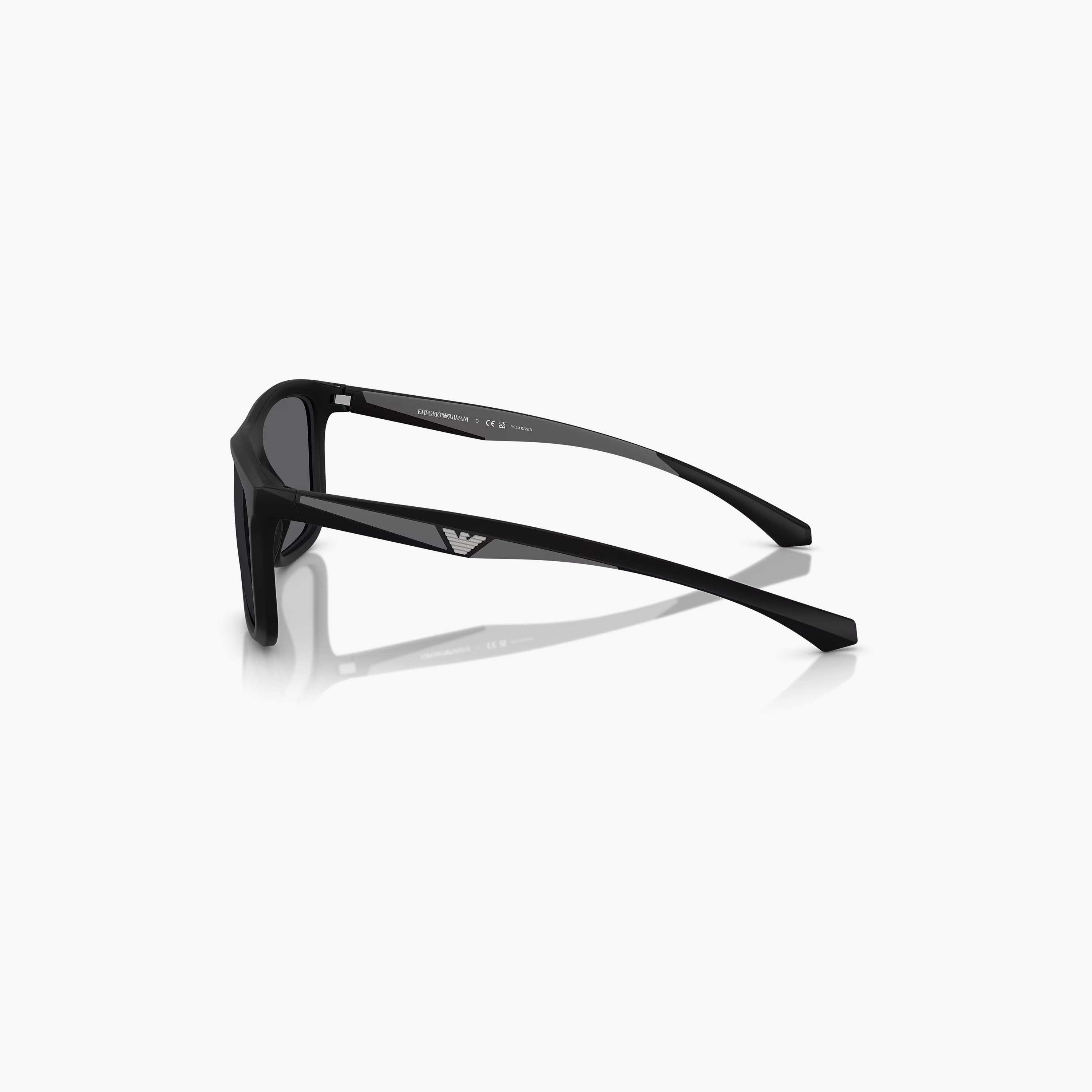 Emporio Armani Men Wayfarer & Square Grey Sunglasses | 198332002-men-sunglasses-image-2