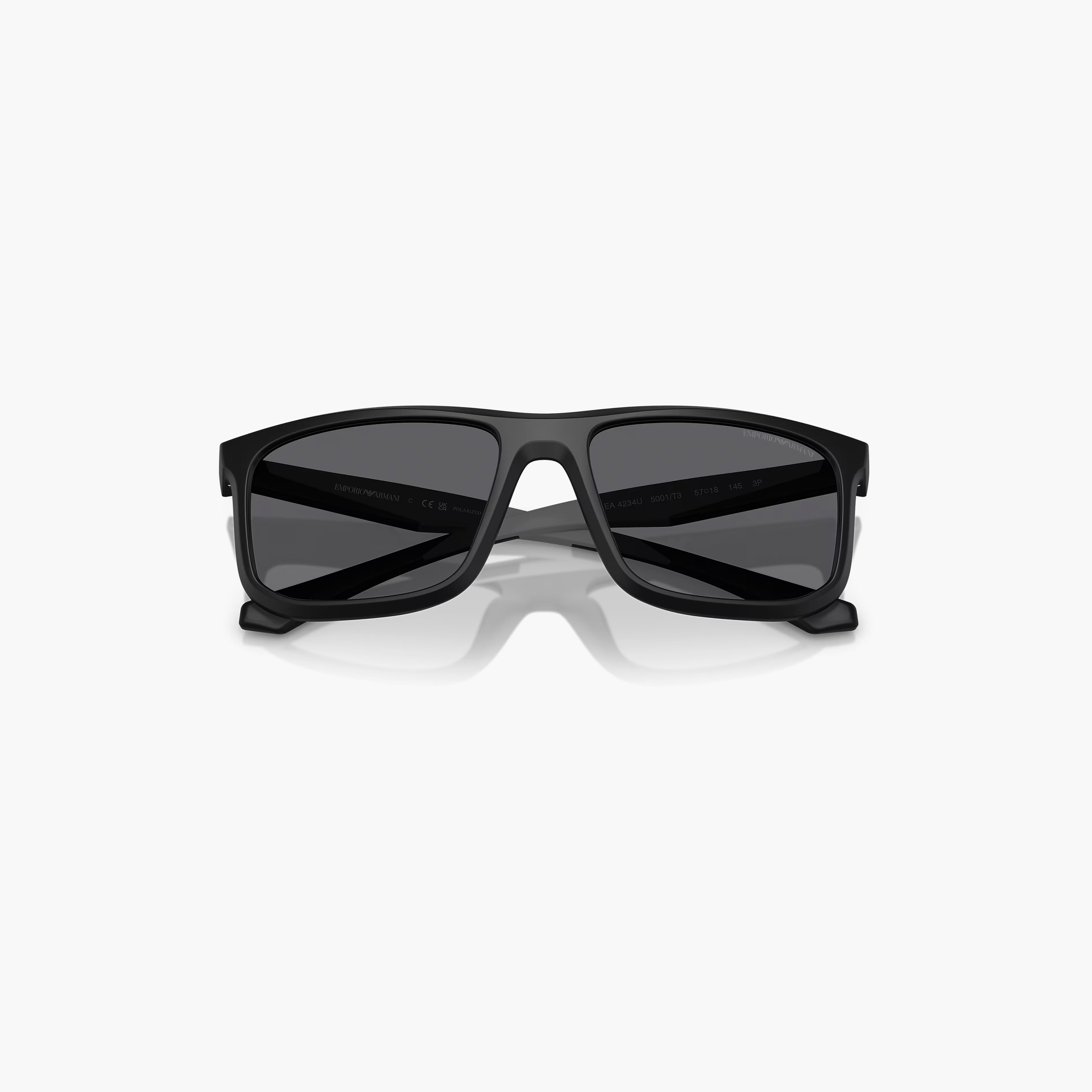 Emporio Armani Men Wayfarer & Square Grey Sunglasses | 198332002-men-sunglasses-image-5