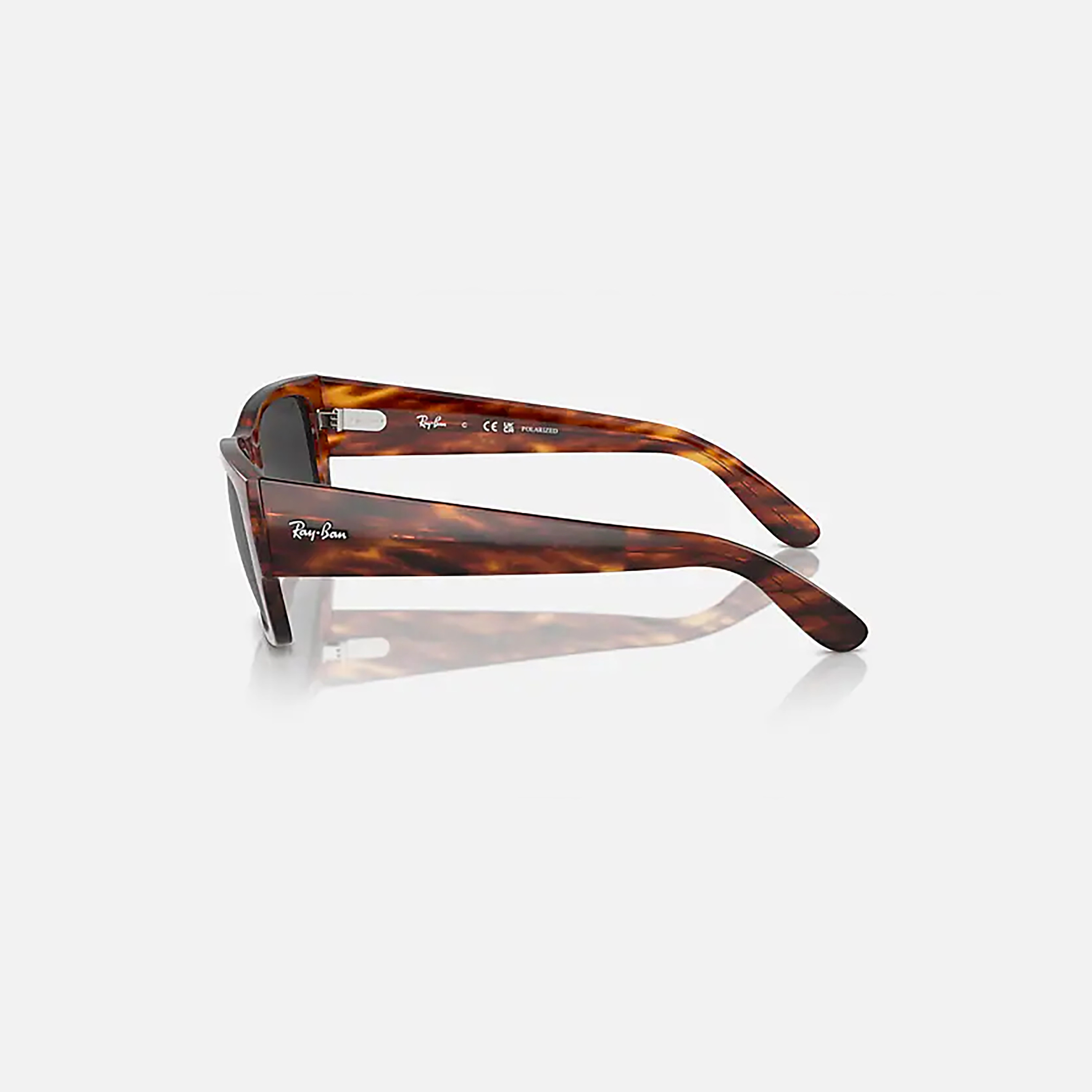 Ray-Ban Unisex Rectangle Polorized Black Sunglasses | 192642006-men-sunglasses-image-2
