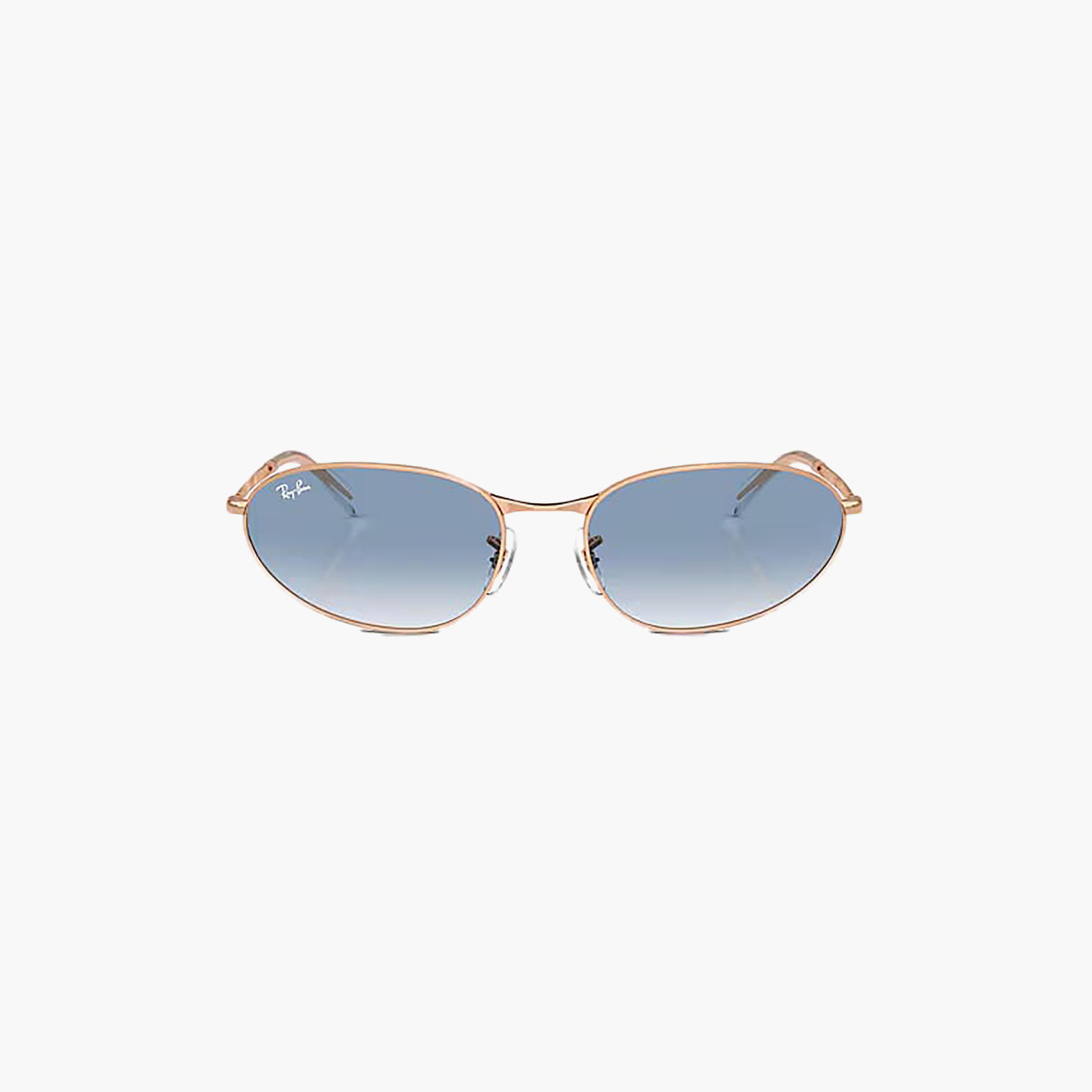 نظارات شمسية راي بان زرقاء دائرية وبيضاوية للجنسين | 193735006-men-sunglasses-image-4