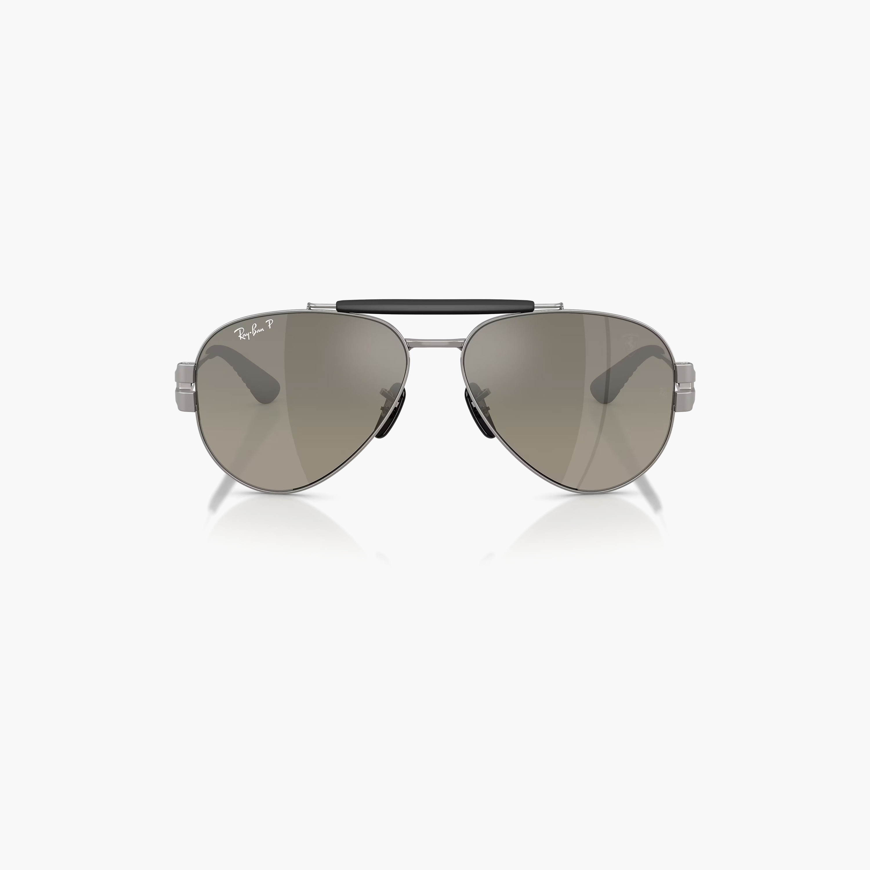 Ray-Ban Unisex Aviator Grey Sunglasses | 255952005-men-sunglasses-image-4