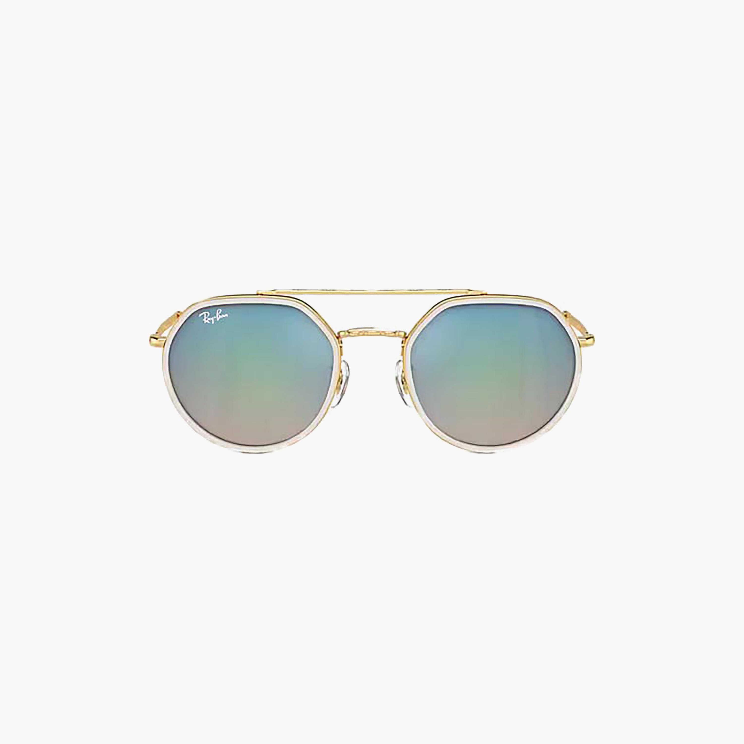 Ray-Ban Unisex Round & Oval Blue Sunglasses | 189853001-men-sunglasses-image-4