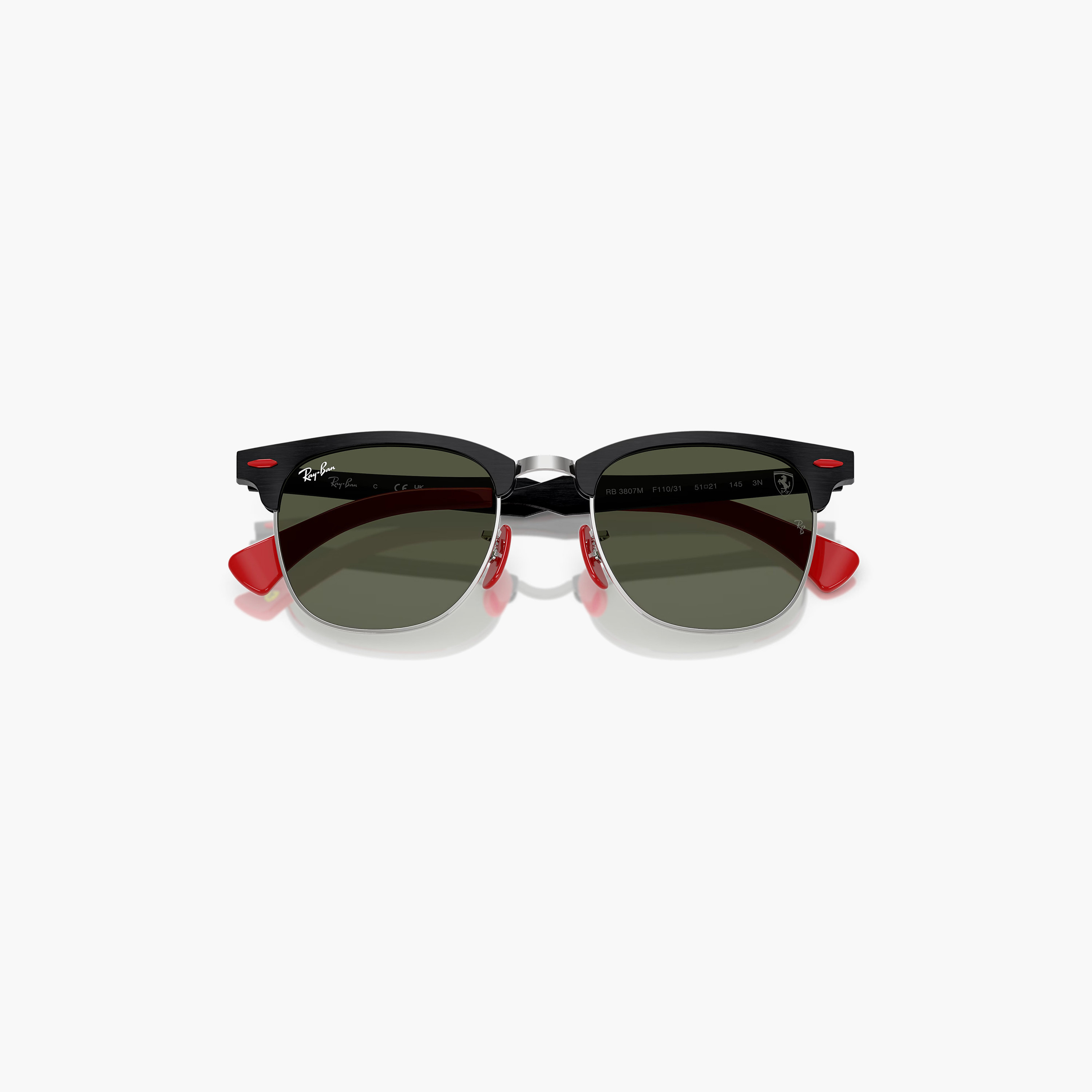 Ray-Ban Unisex Clubmaster Green Sunglasses | 198400001-men-sunglasses-image-5
