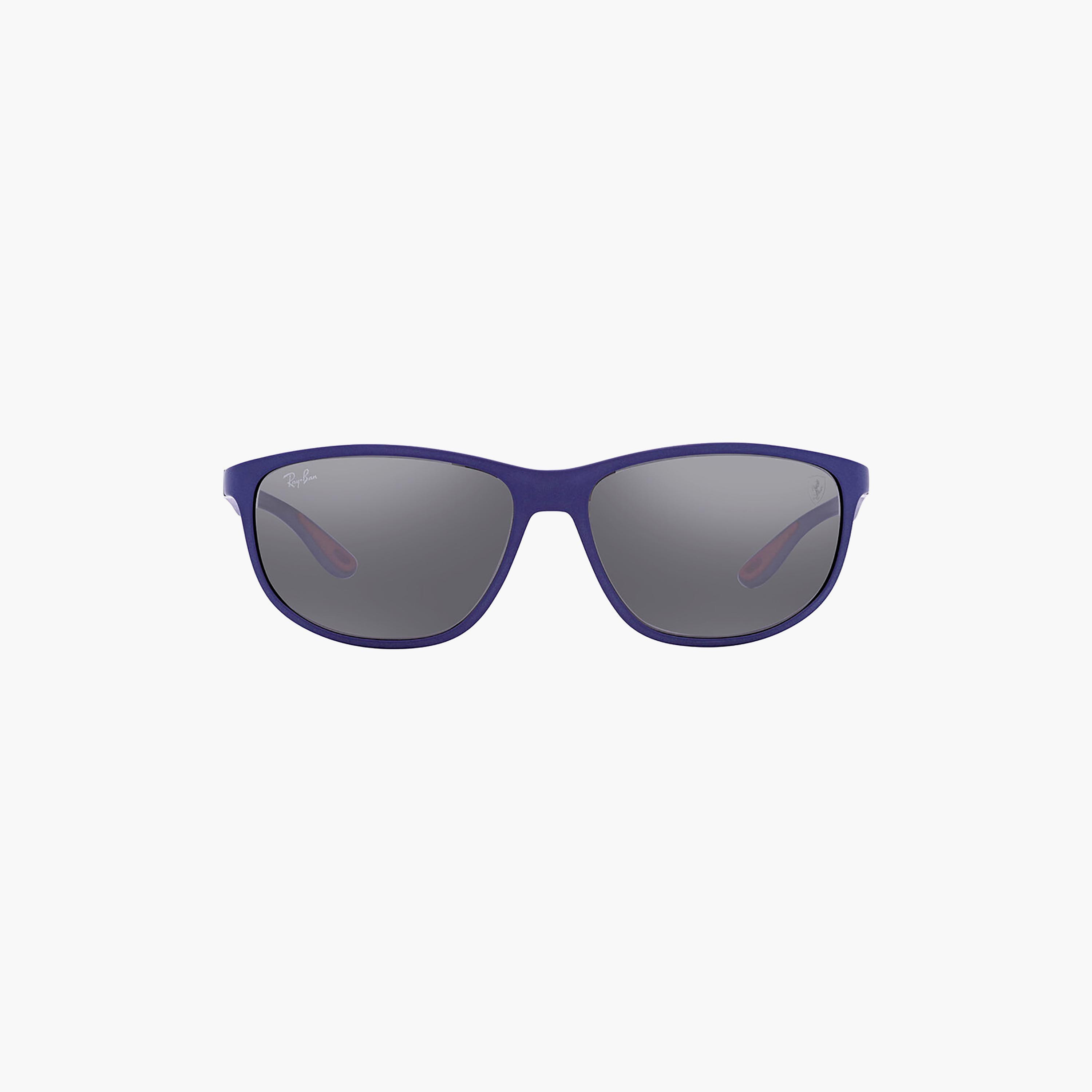 Ray-Ban Unisex Wayfarer & Square Polarized Grey Sunglasses | 182299003-men-sunglasses-image-4