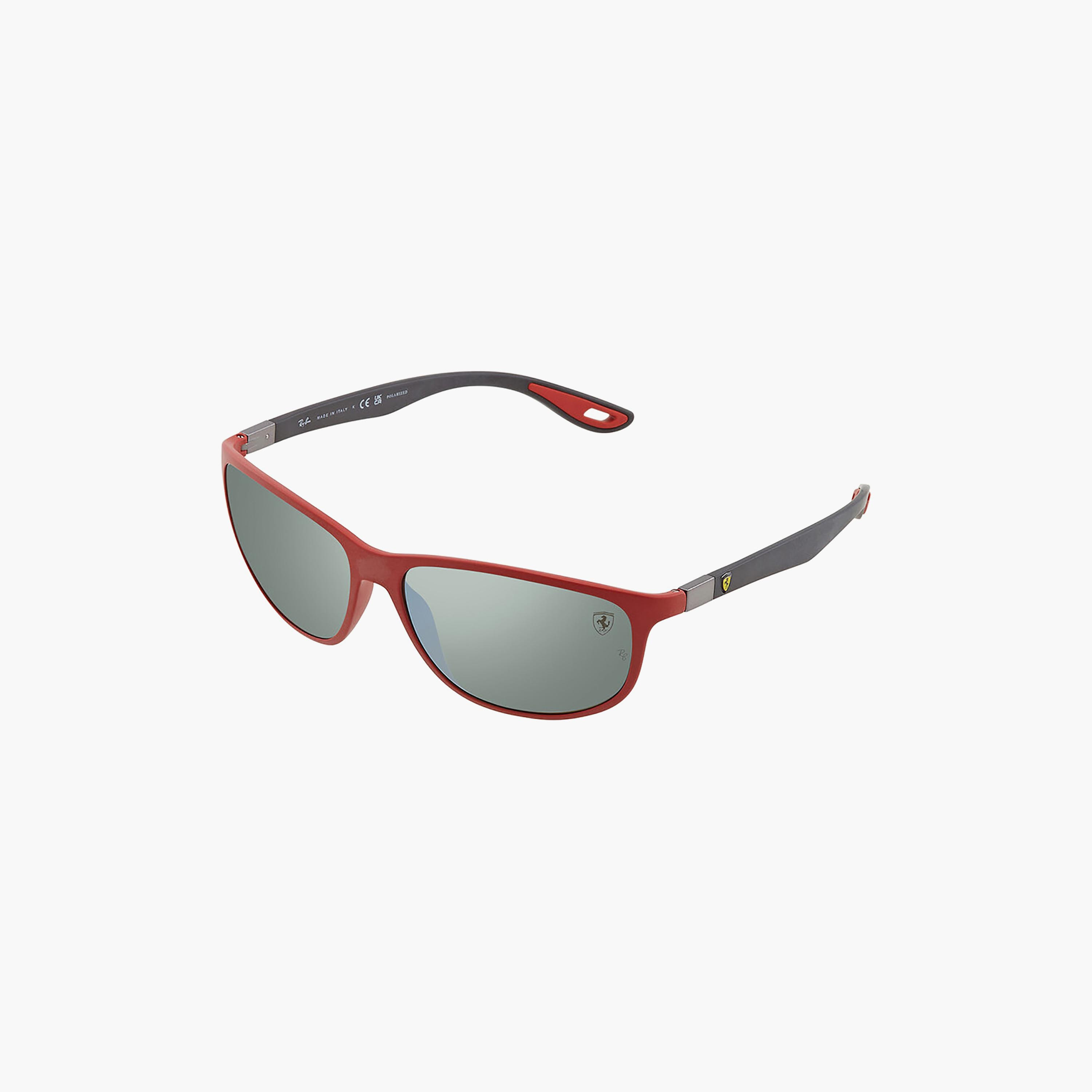 Ray-Ban Unisex Wayfarer & Square Polarized Grey Sunglasses | 182299005-men-sunglasses-image-3